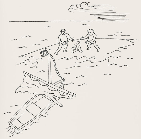 Alexander Calder, Composition, A Bestiary, Limited Edition Letterpress Print