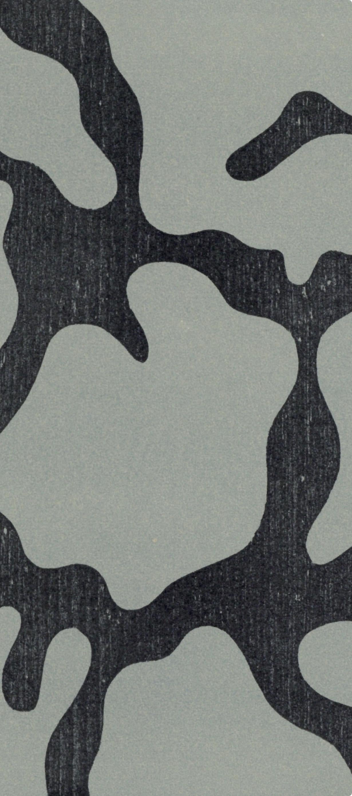 Hans Jean Arp, Composition, XXe siècle, Limited Edition Woodcut