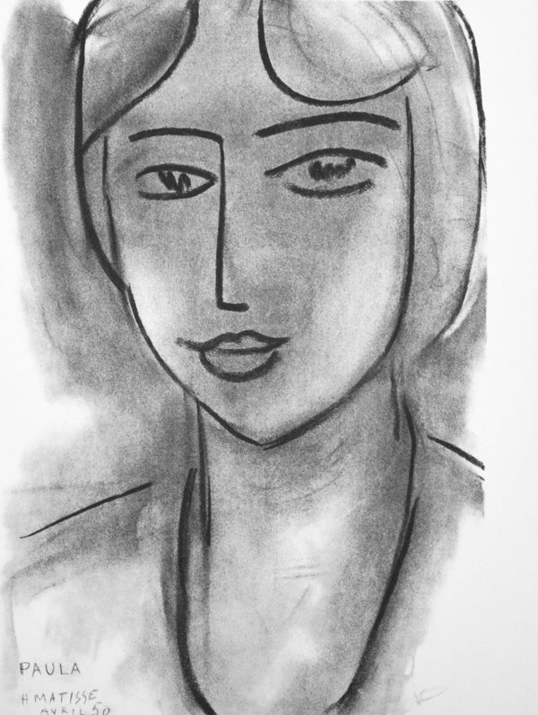 Henri Matisse, Composition, Derrière le miroir, Limited Edition Lithograph