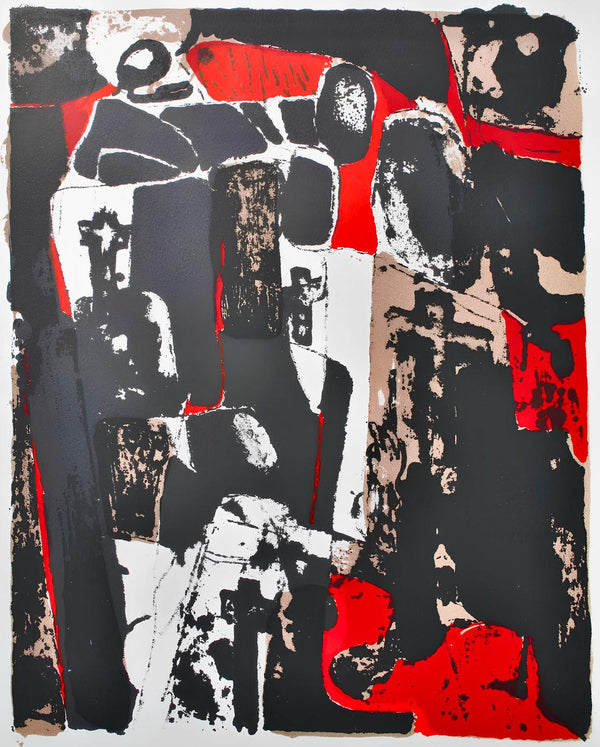 Paul Guiramand, Composition, Œuvres complètes d'Albert Camus, Limited Edition Lithograph