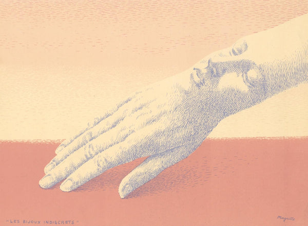 René Magritte, Les bijoux indiscrets (Kaplan/Baum 3), XXe siècle, Limited Edition Lithograph