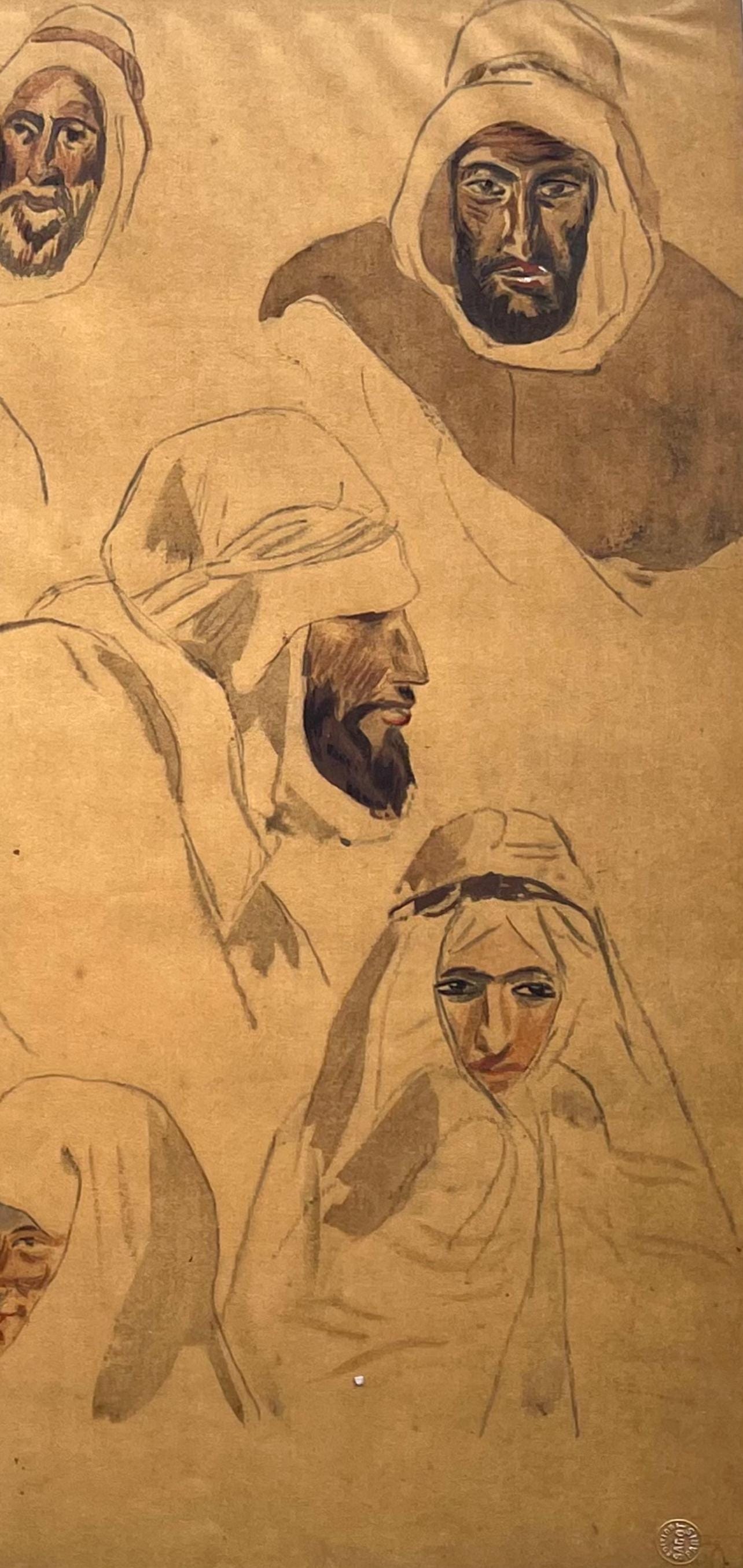 Eugène Delacroix, Composition, Trente et un Dessins et Aquarelles du Maroc, Limited Edition Lithograph