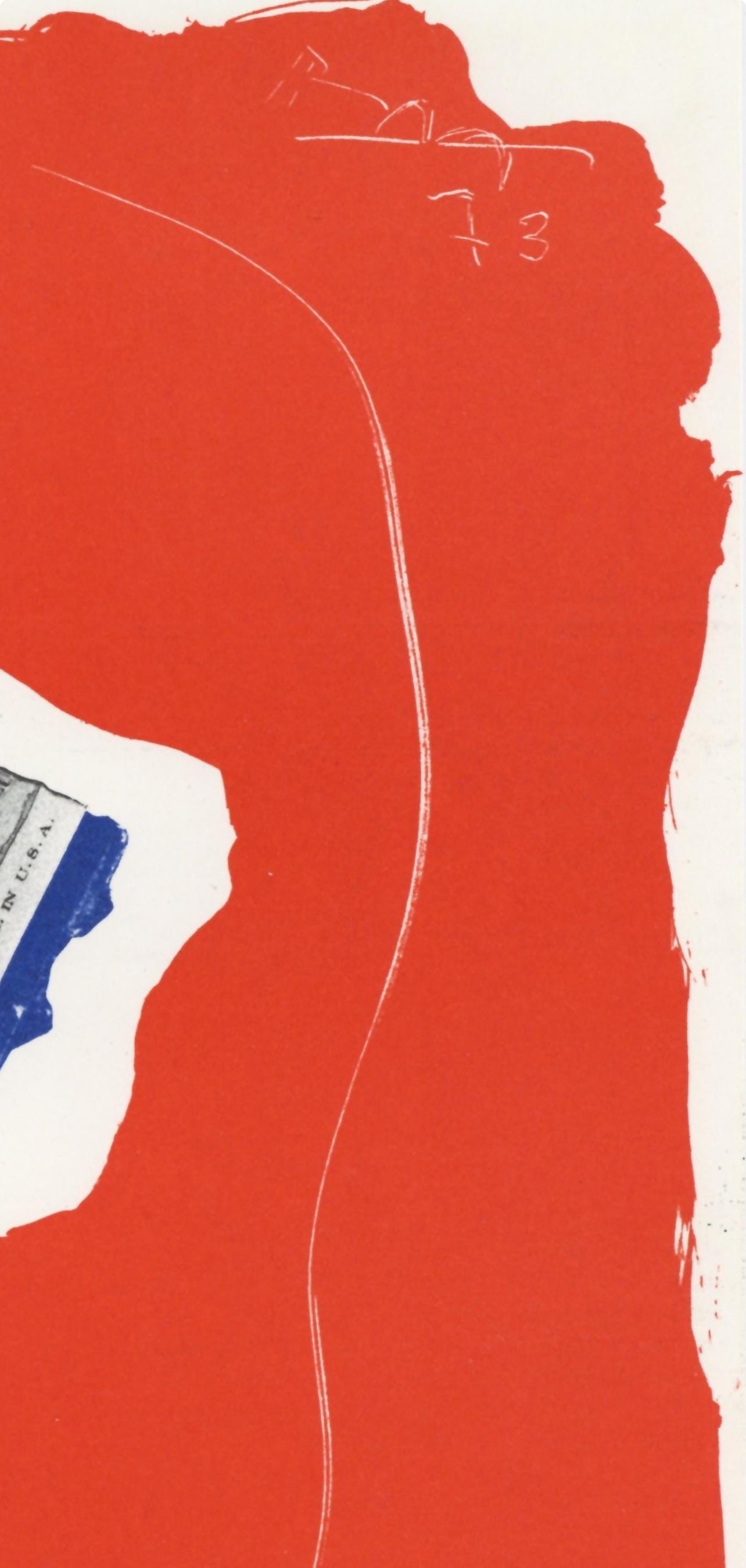 Robert Motherwell, Composition (Belknap, App. 24), XXe siècle, Limited Edition Lithograph