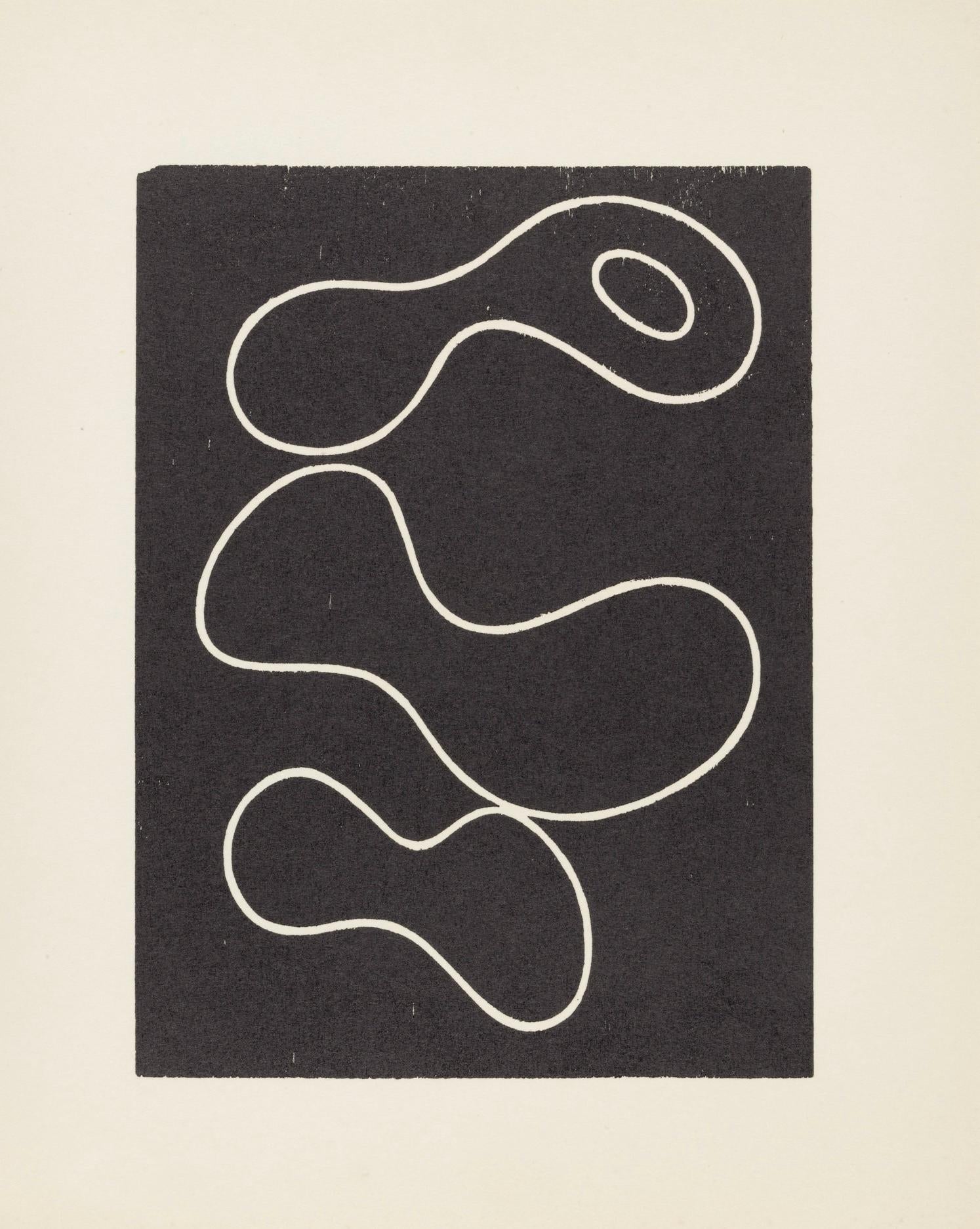 Hans Jean Arp, Composition (Arntz 148-175; Hagenbach A 25; Bolliger 54), Dreams and Projects, Limited Edition Woodcut