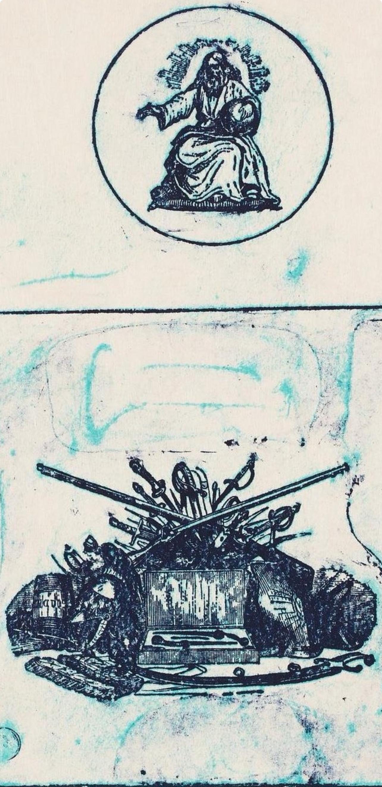 Max Ernst, Composition (Spies/Leppien 218), La Ballade du Soldat, Limited Edition Lithograph