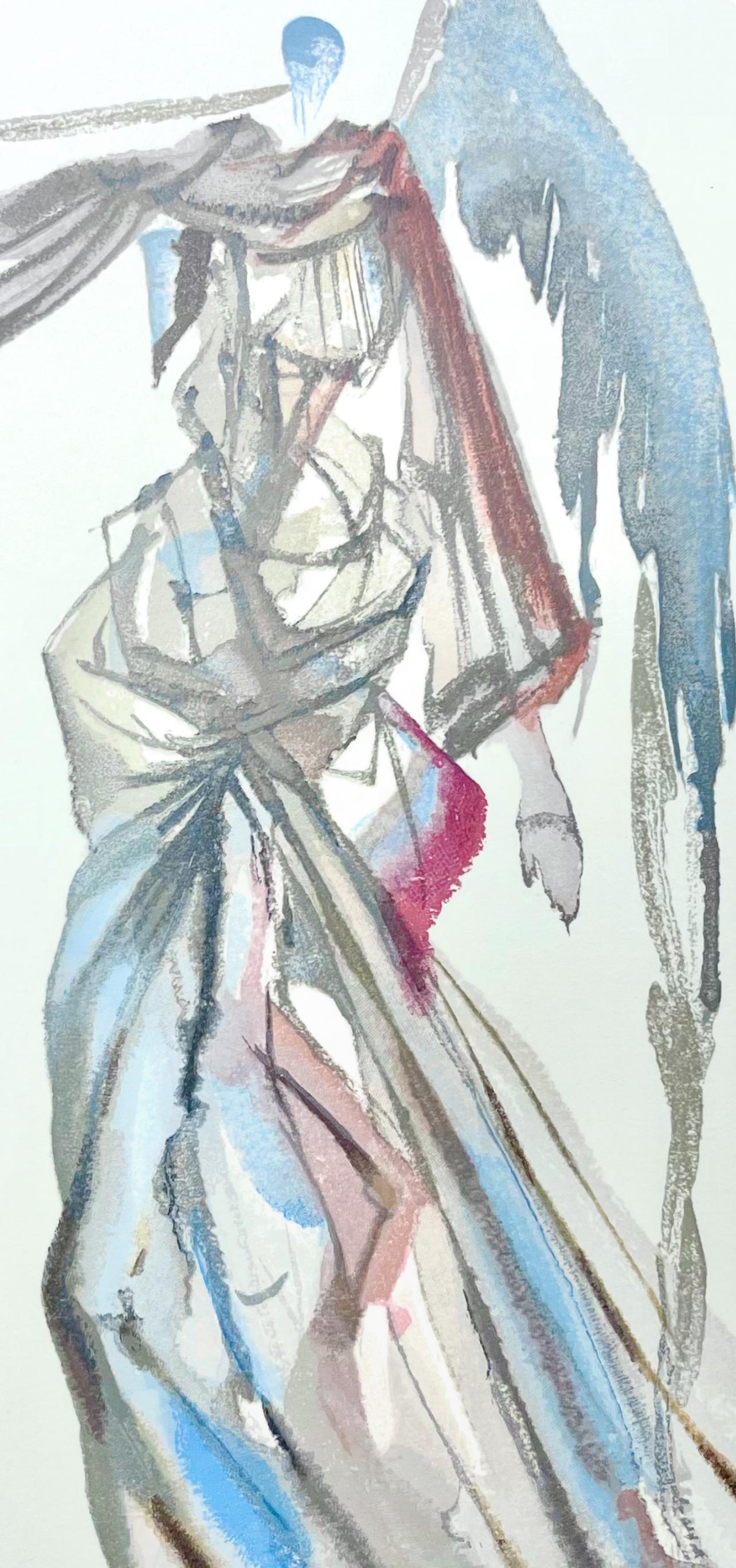 Salvador Dali, Paradies X (Field 189-200; Michler/Löpsinger 1039-1138), Die Göttliche Komödie, Signed, Limited Edition Woodcut