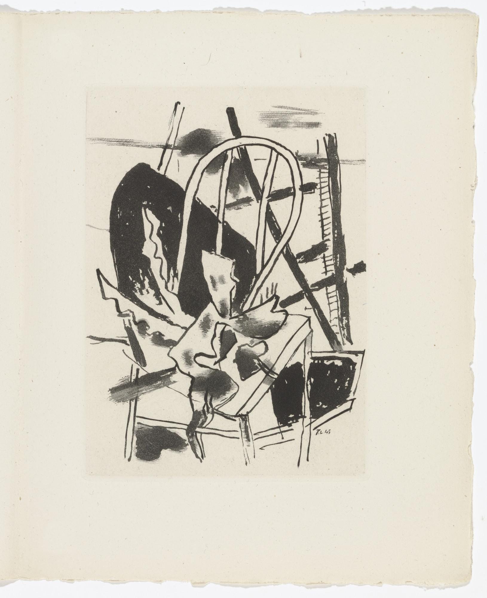 Fernand Léger, Composition, Du cubisme, Limited Edition Etching