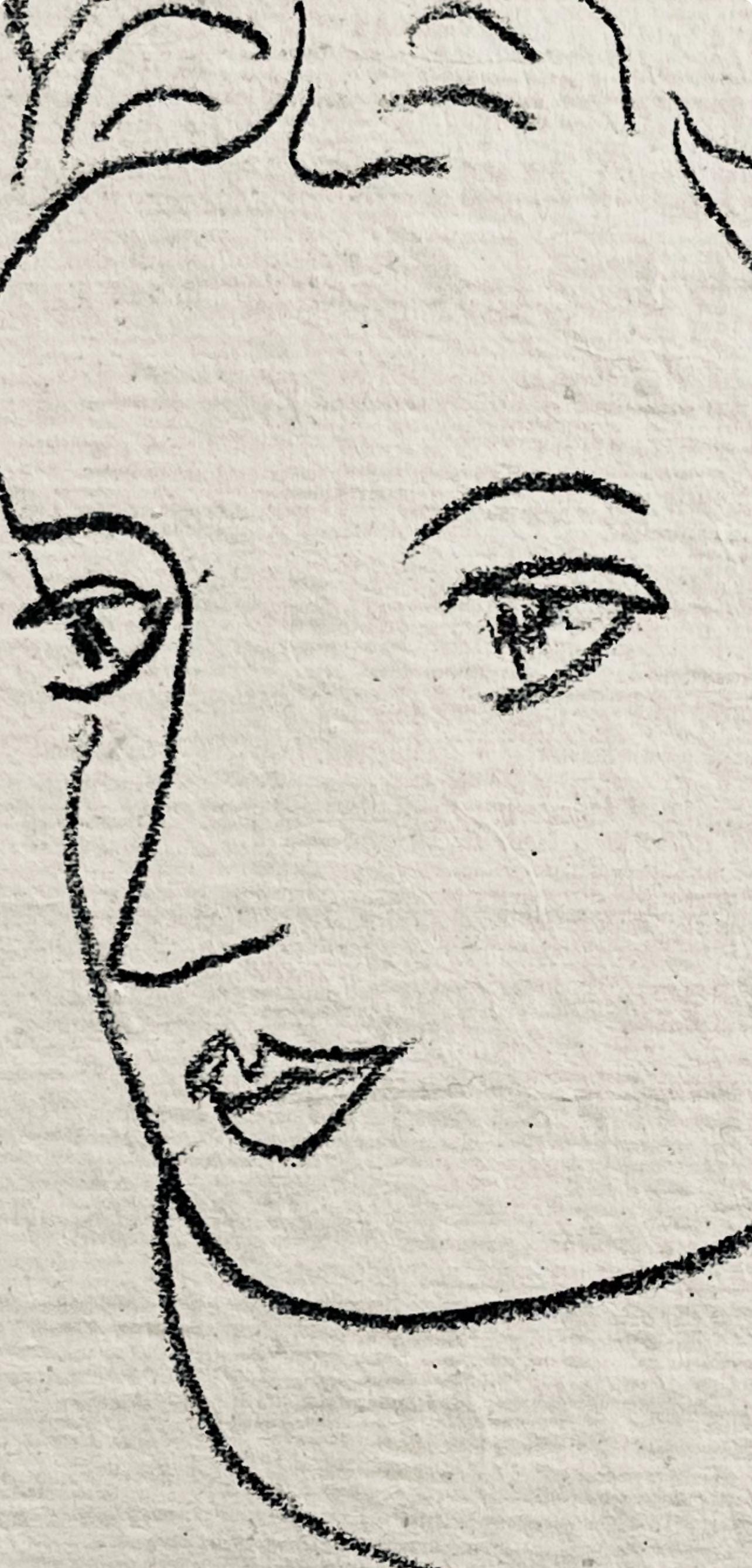Henri Matisse, Lithographie II (Duthuit 20), Repli, Gravures de Henri Matisse, Limited Edition Lithograph