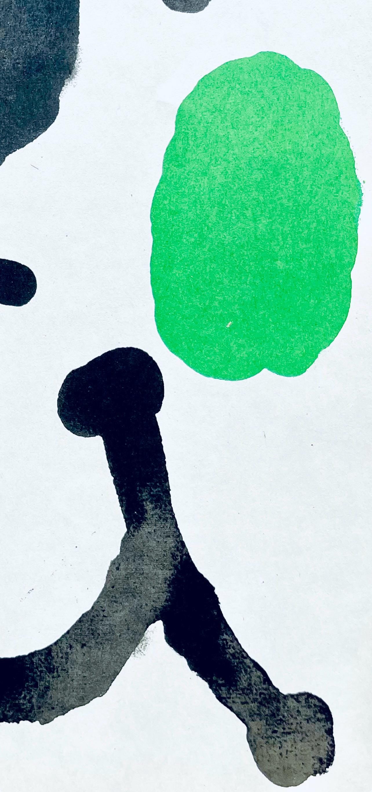 Joan Miró, Composition, Derrière le miroir, Limited Edition Lithograph