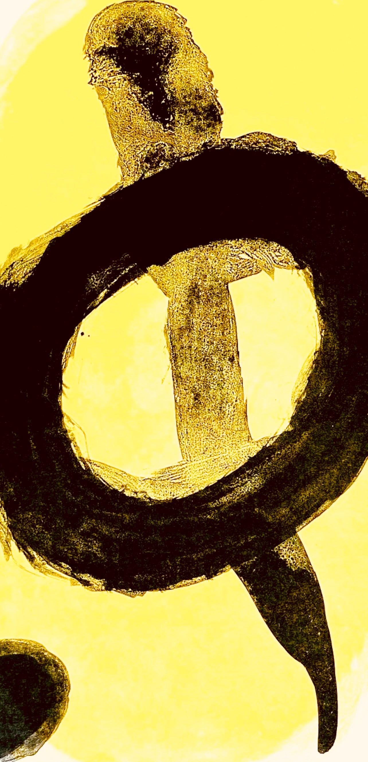 Joan Miró, Yellow and Green (Mourlot 298, 300), Derrière le miroir, Limited Edition Lithograph