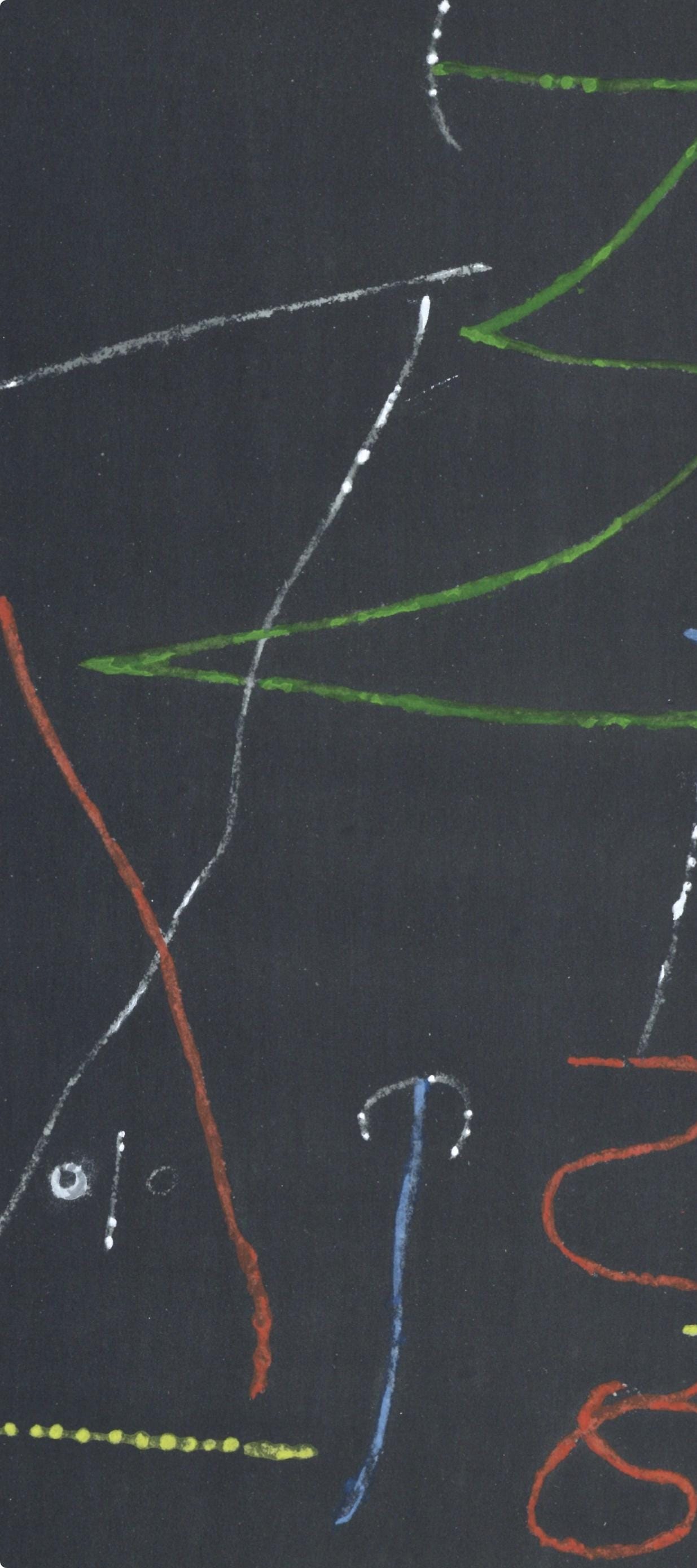 Joan Miró, Composition, XXe siècle, Limited Edition Lithograph