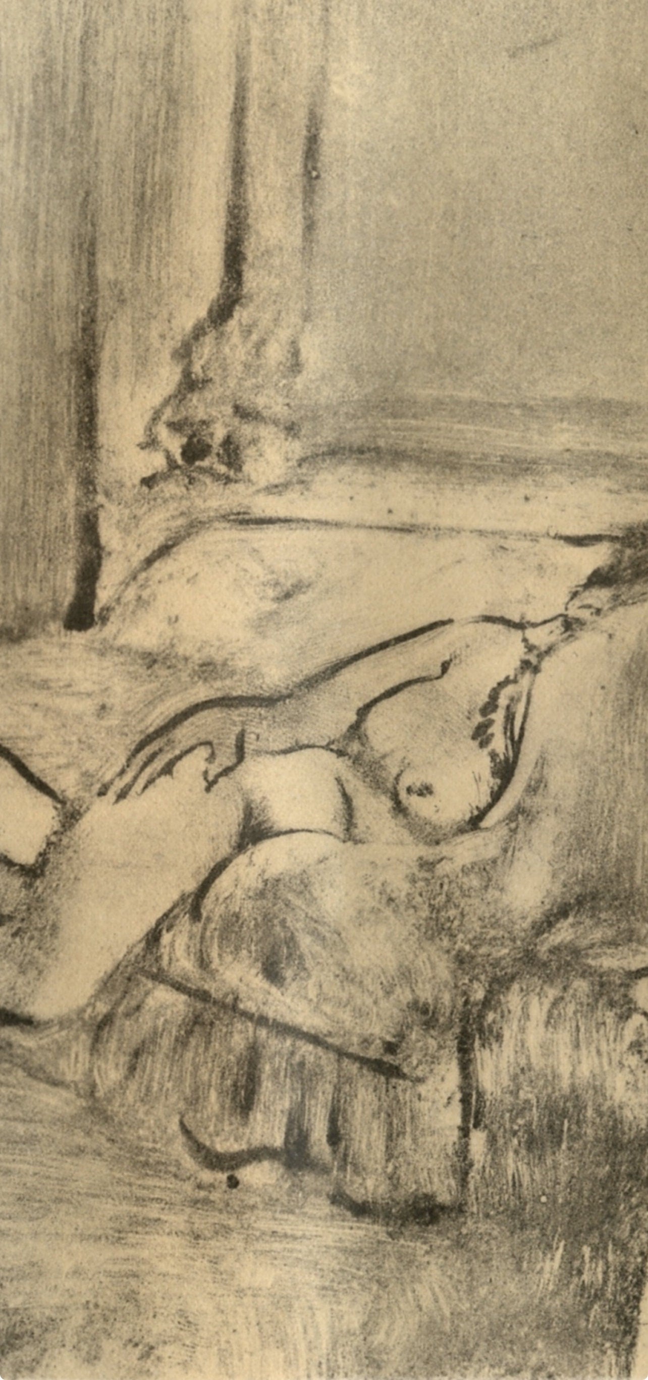 Edgar Degas, Au Salon, E. Degas Monotypes, Limited Edition Monotype
