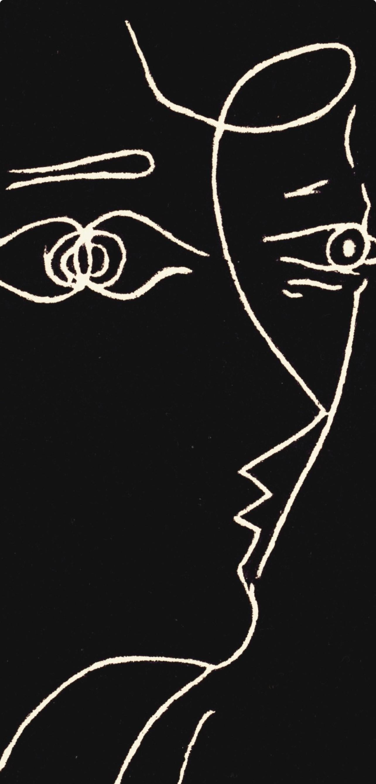 Georges Braque, Composition (Vallier 153), Le Tir à l'arc mis en lumière par Georges Braque, Limited Edition Lithograph