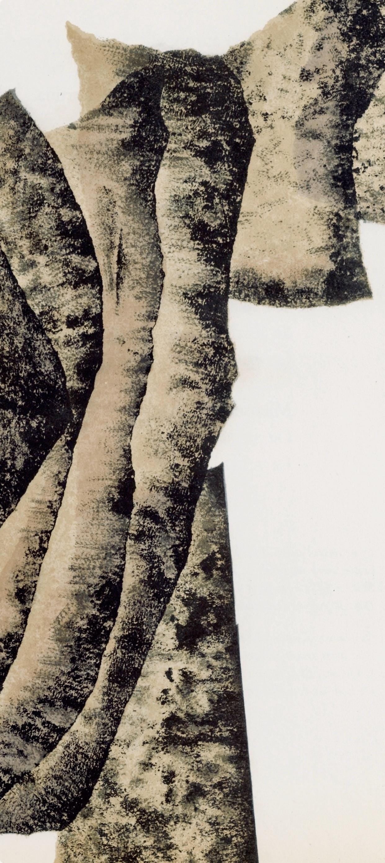 Eduardo Chillida, Composition, Derrière le miroir, Limited Edition Lithograph