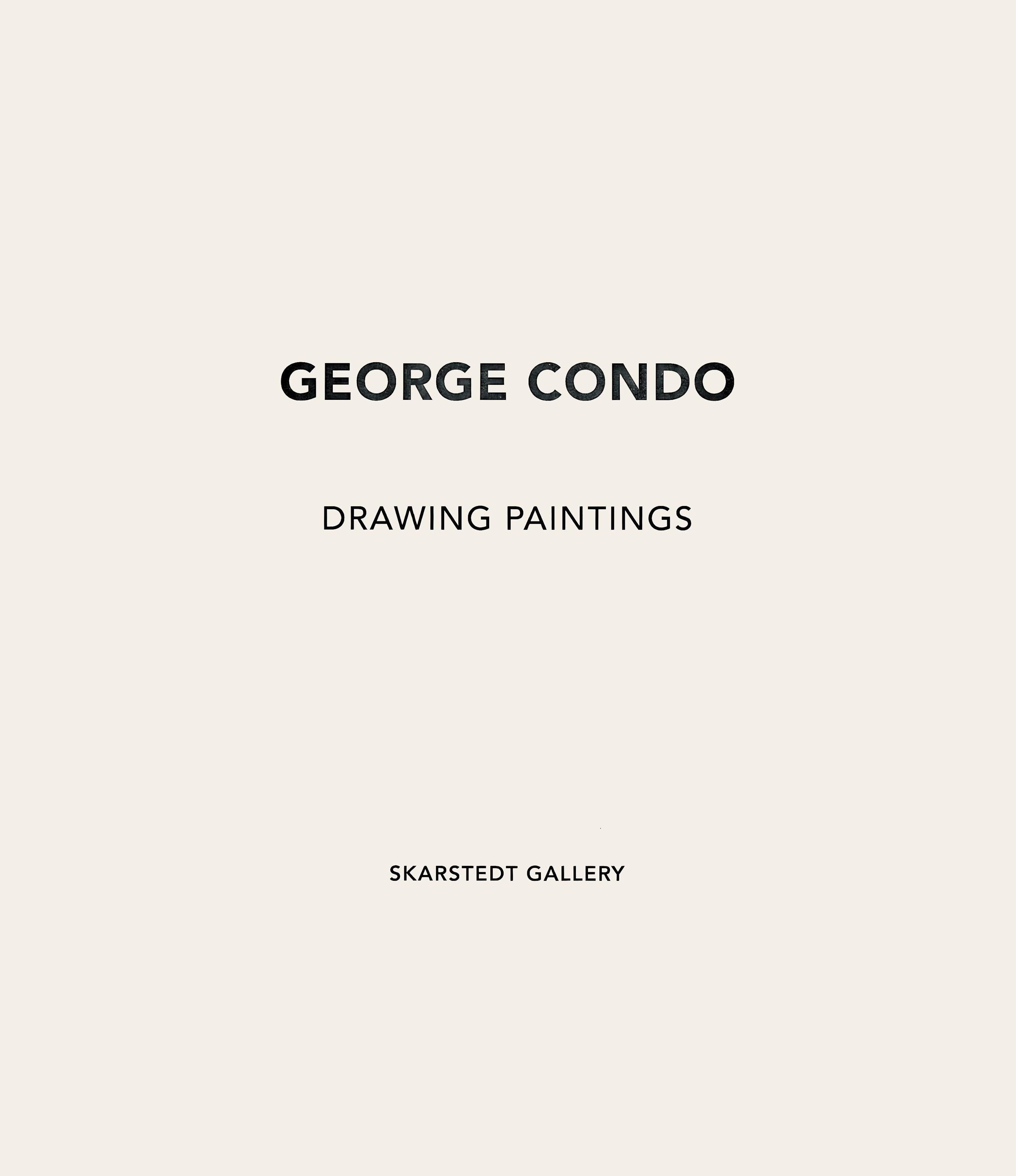 George Condo, Purple Compression, Drawing Paintings, Limited Edition Four Color Process Print
