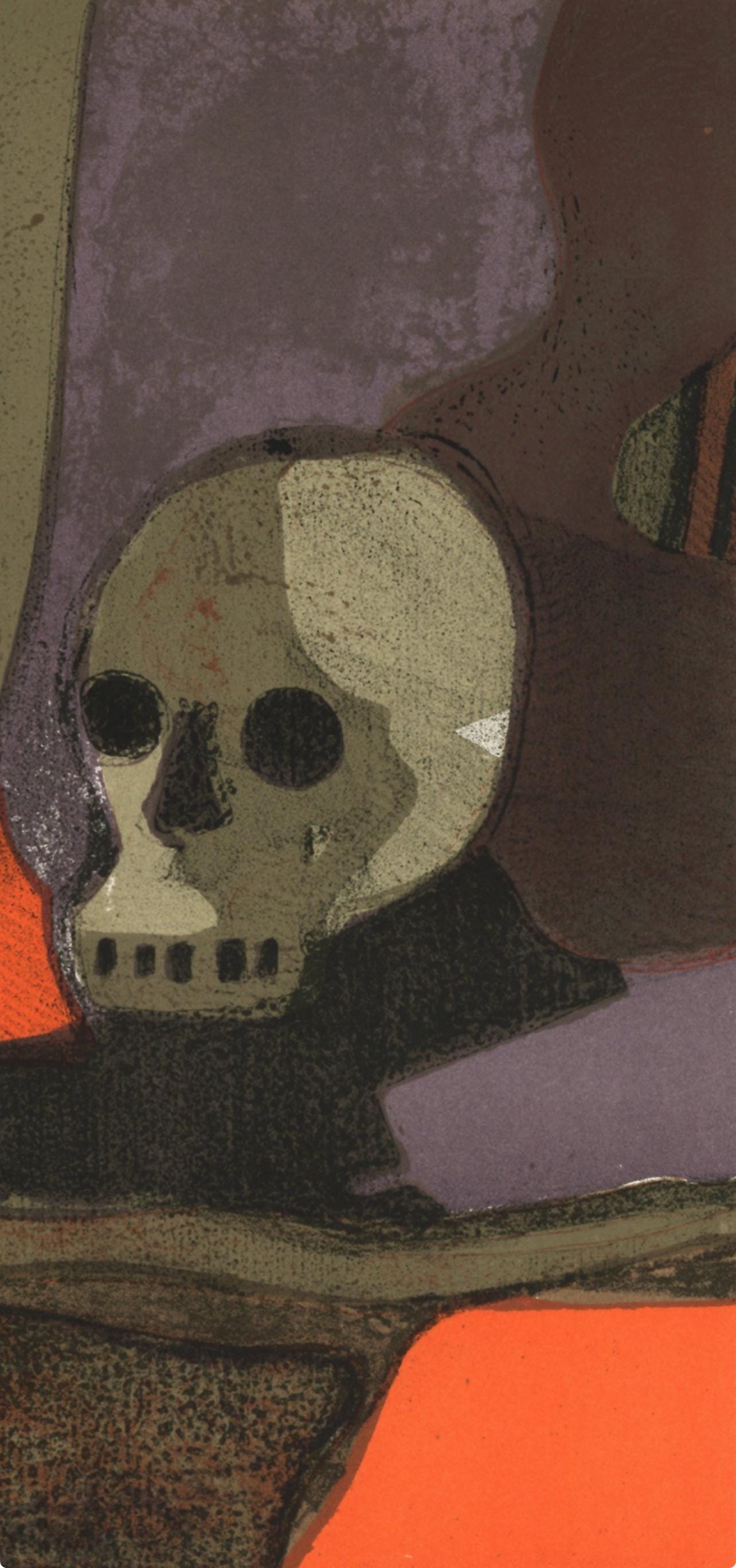 André Minaux, Composition, L'Odyssée, Limited Edition Lithograph