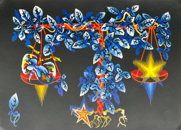 Jean Lurçat, La Balance (Libra), Les Signes du zodiaque, Limited Edition Lithograph