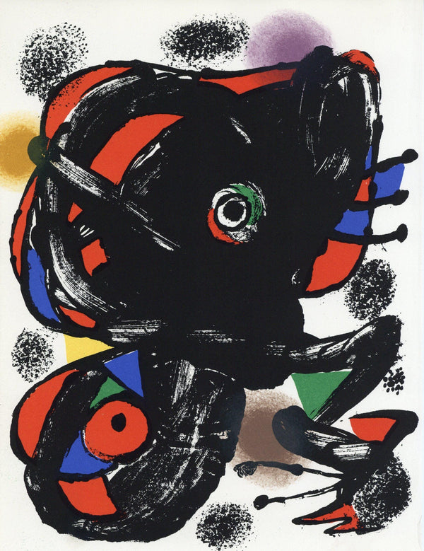 Joan Miró, Composition, XXe siècle, Limited Edition Lithograph