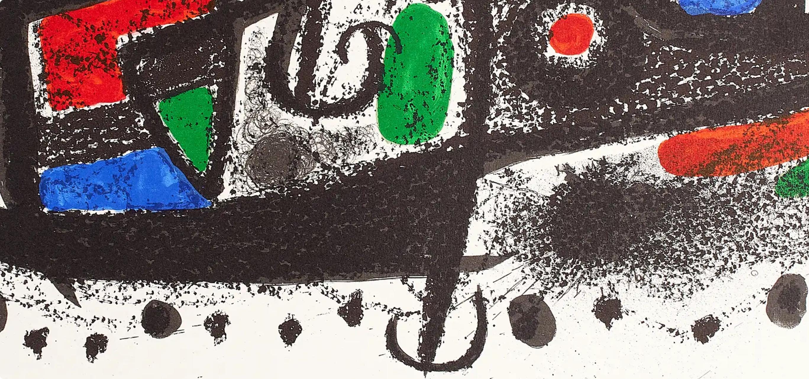 Joan Miró, Composition (Mourlot 667), Limited Edition Lithograph