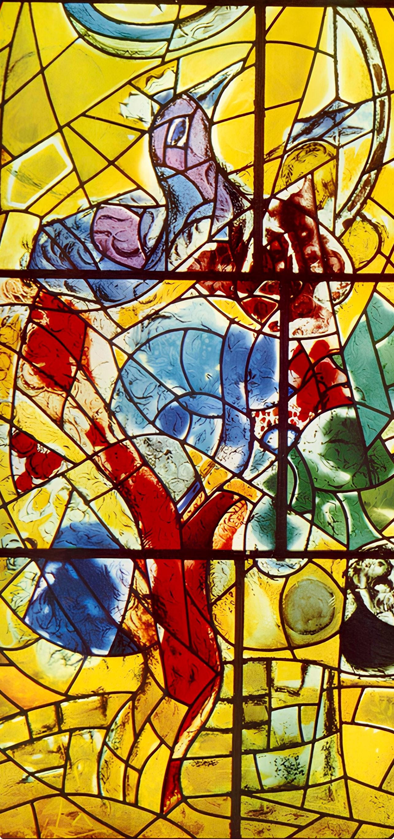 Marc Chagall, Tribe of Joseph, Jerusalem Windows, Limited Edition Lithograph