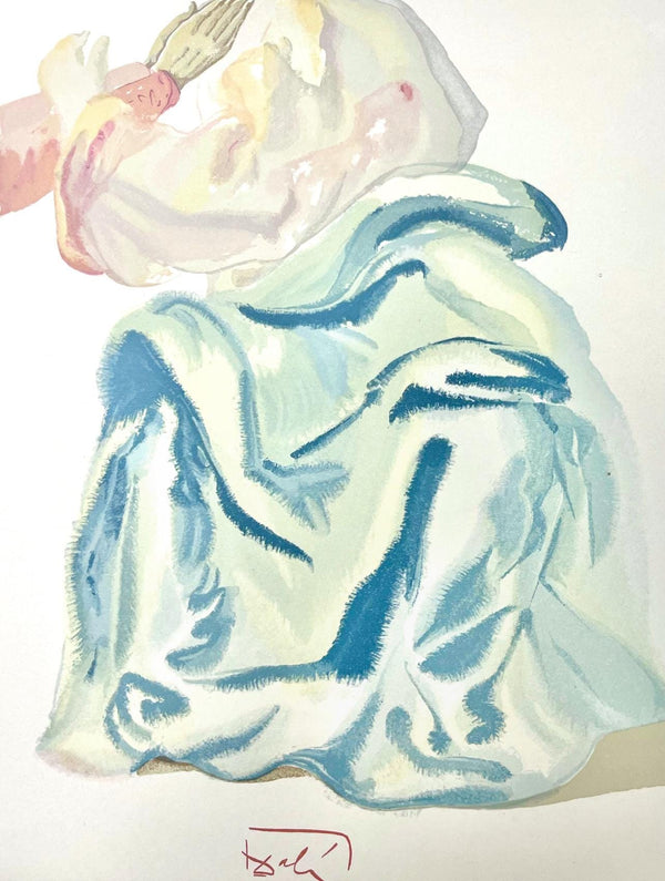 Salvador Dali, Paradies XXXI (Field 189-200; Michler/Löpsinger 1039-1138), Die Göttliche Komödie, Signed, Limited Edition Woodcut