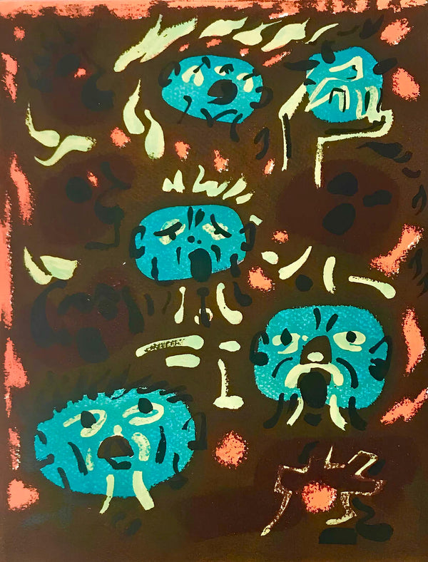 André Masson, Composition, Œuvres complètes d'Albert Camus, Limited Edition Lithograph