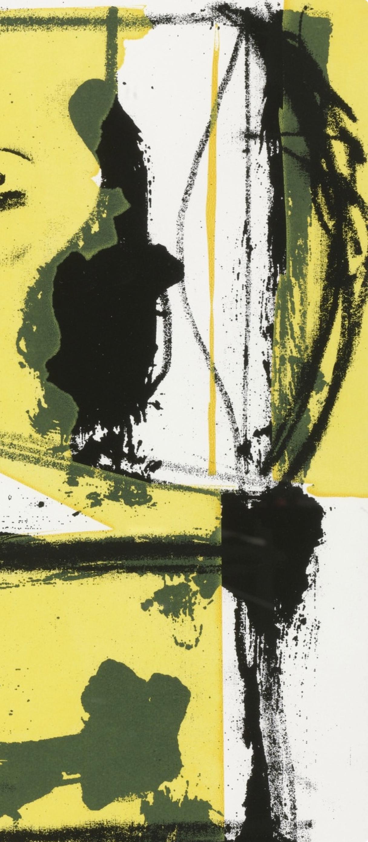 Grace Hartigan, Composition, Salute, Limited Edition Silkscreen