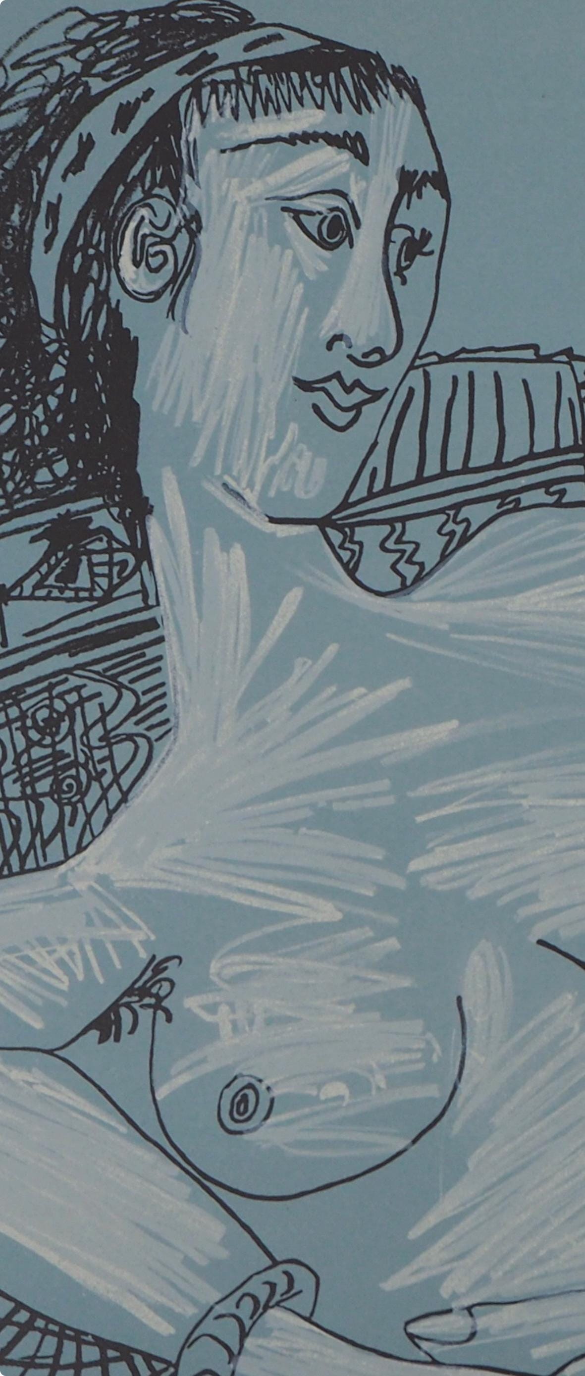 Pablo Picasso, Composition (Orozco 193-204), Au Baiser D'Avignon, Limited Edition Lithograph