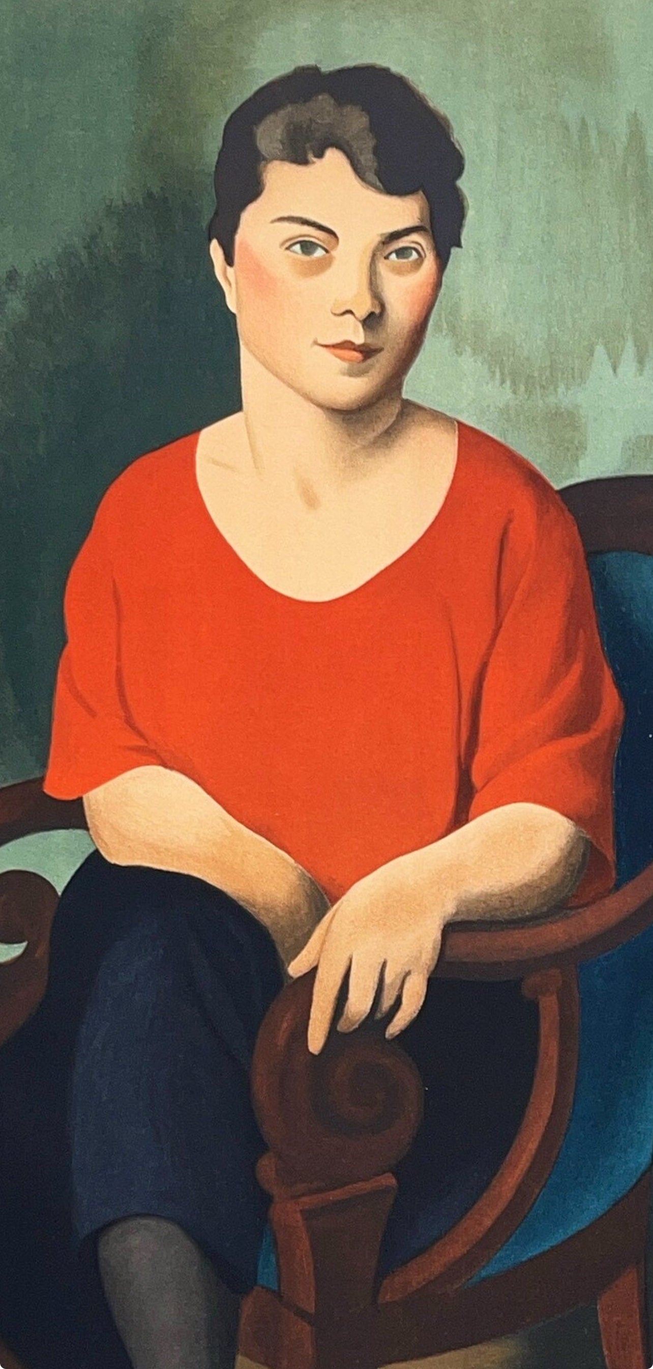 Roger de La Fresnaye, La Roumaine, Roger de La Fresnaye, Collection Pierre Lévy, Limited Edition Lithograph
