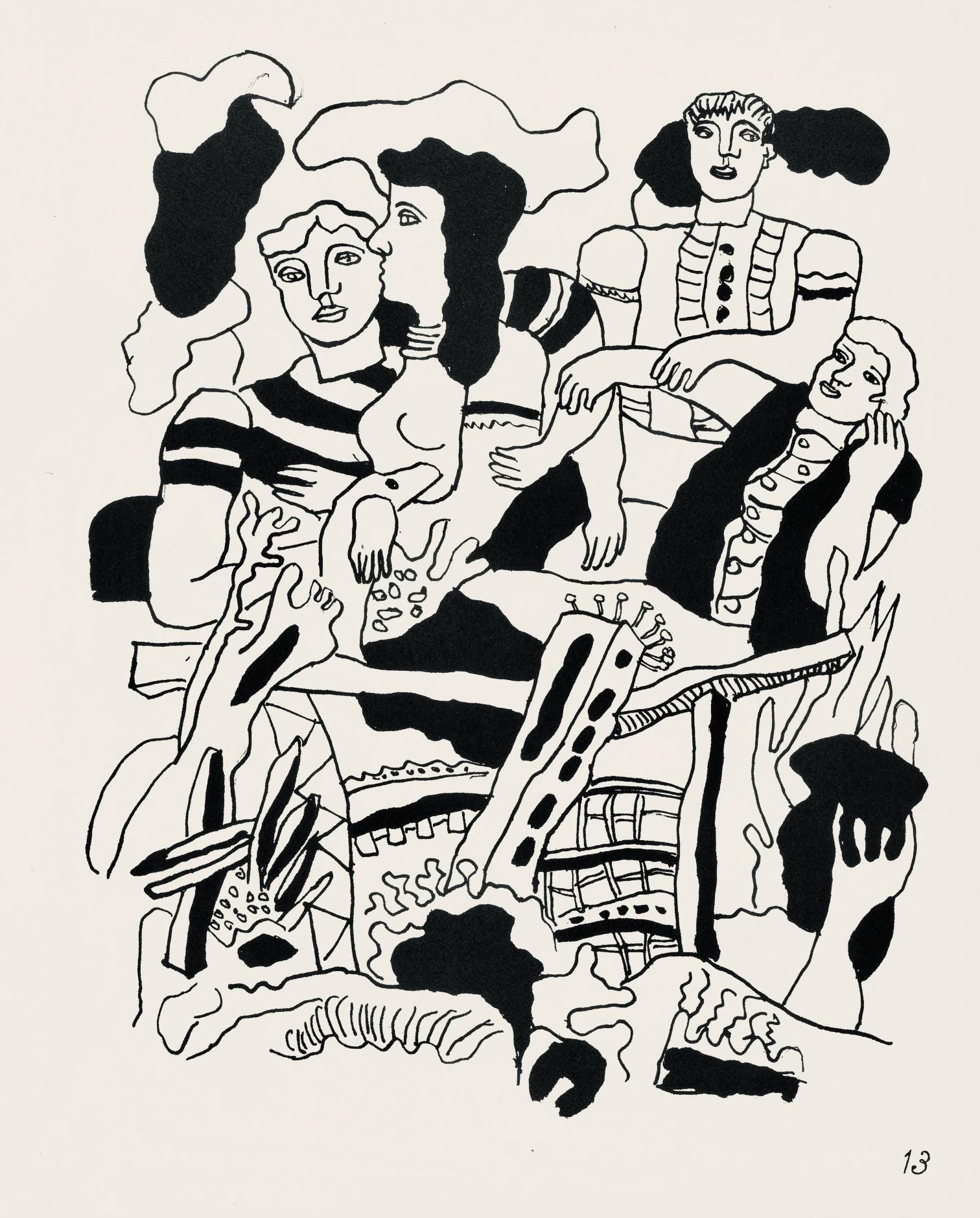 Fernand Léger, Composition, Cirque, Lithographies Originales, Limited Edition Lithograph