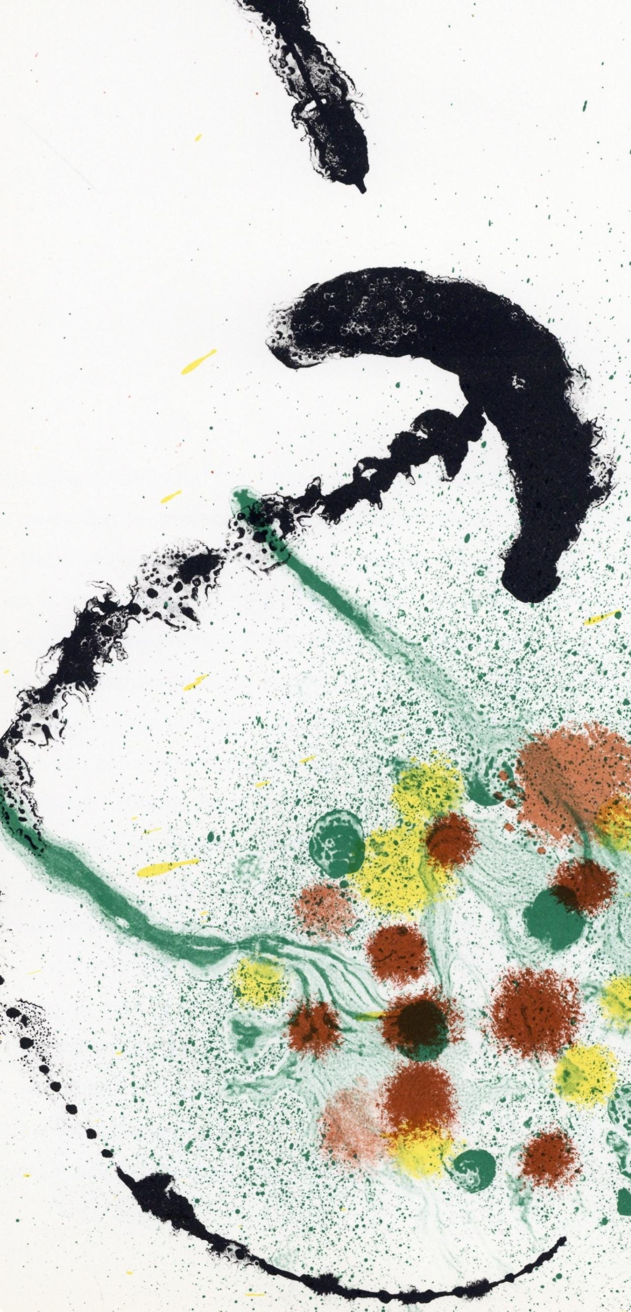 Joan Miró, Composition (Cramer 83; Mourlot 340-347), Derrière le miroir, Limited Edition Lithograph