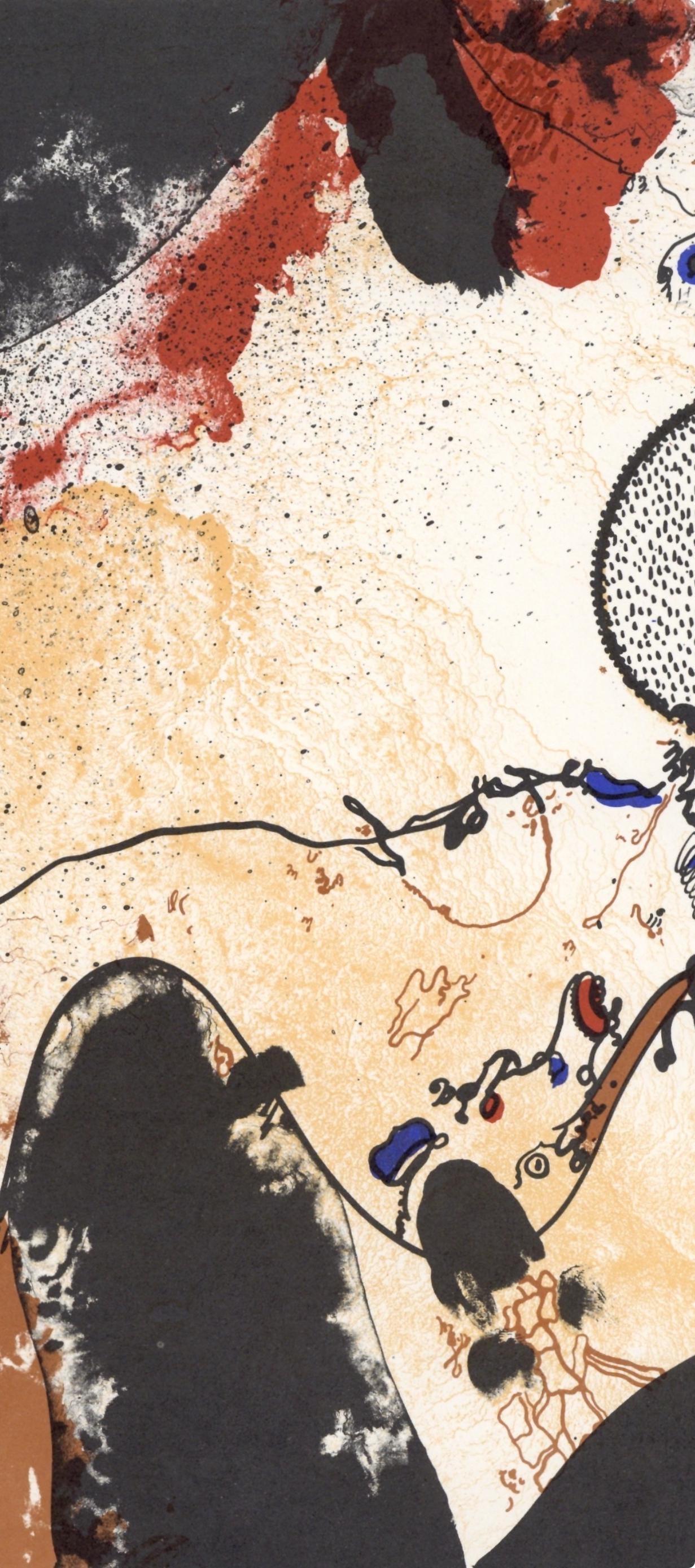Josep Guinovart Bertrán, Composition, Ediciones Polígrafa, Redfern Gallery, Limited Edition Lithograph