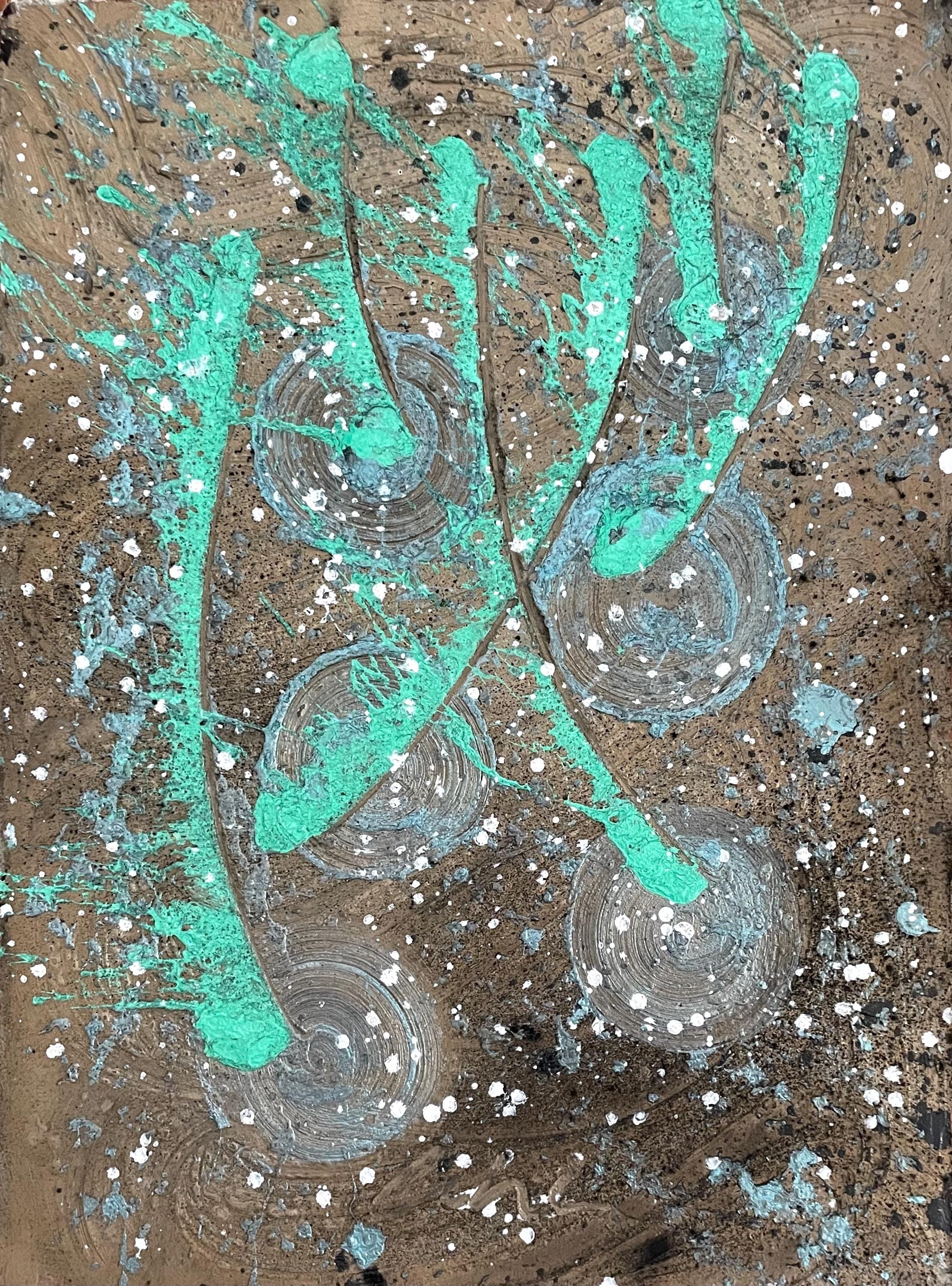 Dale Chihuly, Jade Forest, Ikebana Series, Original Painting
