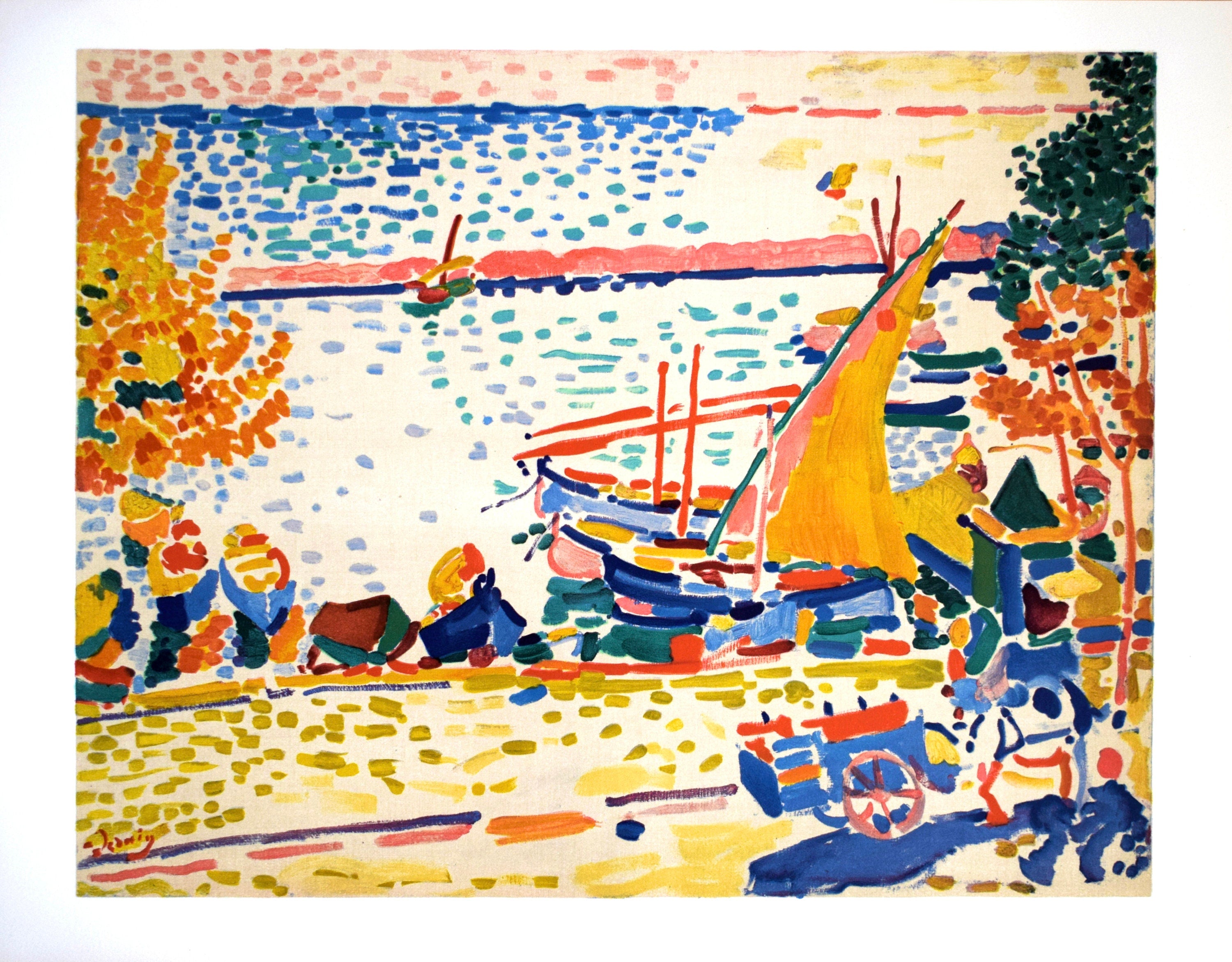 André Derain, Port de Collioure, Fauves, Collection Pierre Lévy, Limited Edition Lithograph