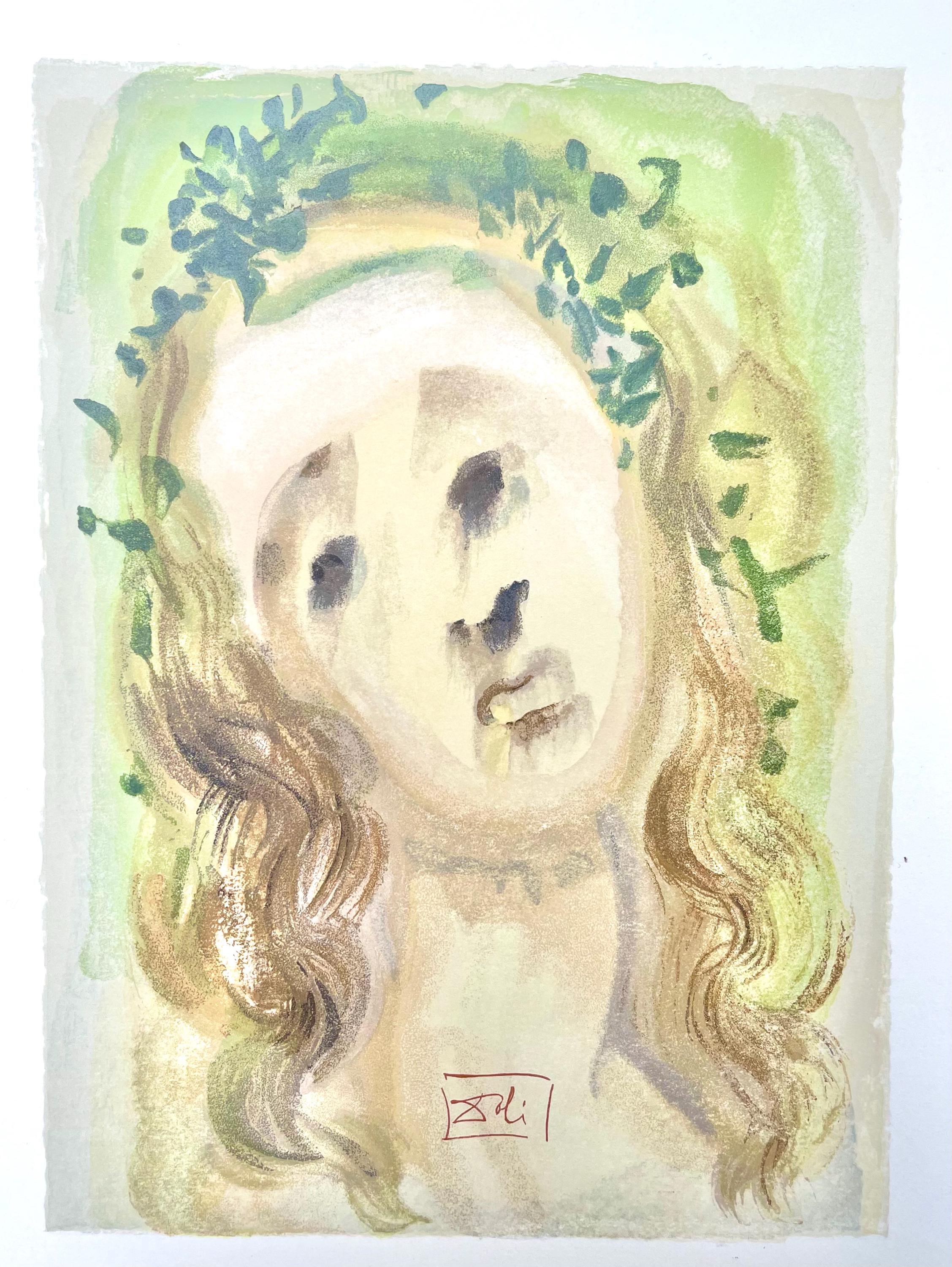 Salvador Dali, Fegefeuer X (Field 189-200; Michler/Löpsinger 1039-1138), Die Göttliche Komödie, Signed, Limited Edition Woodcut