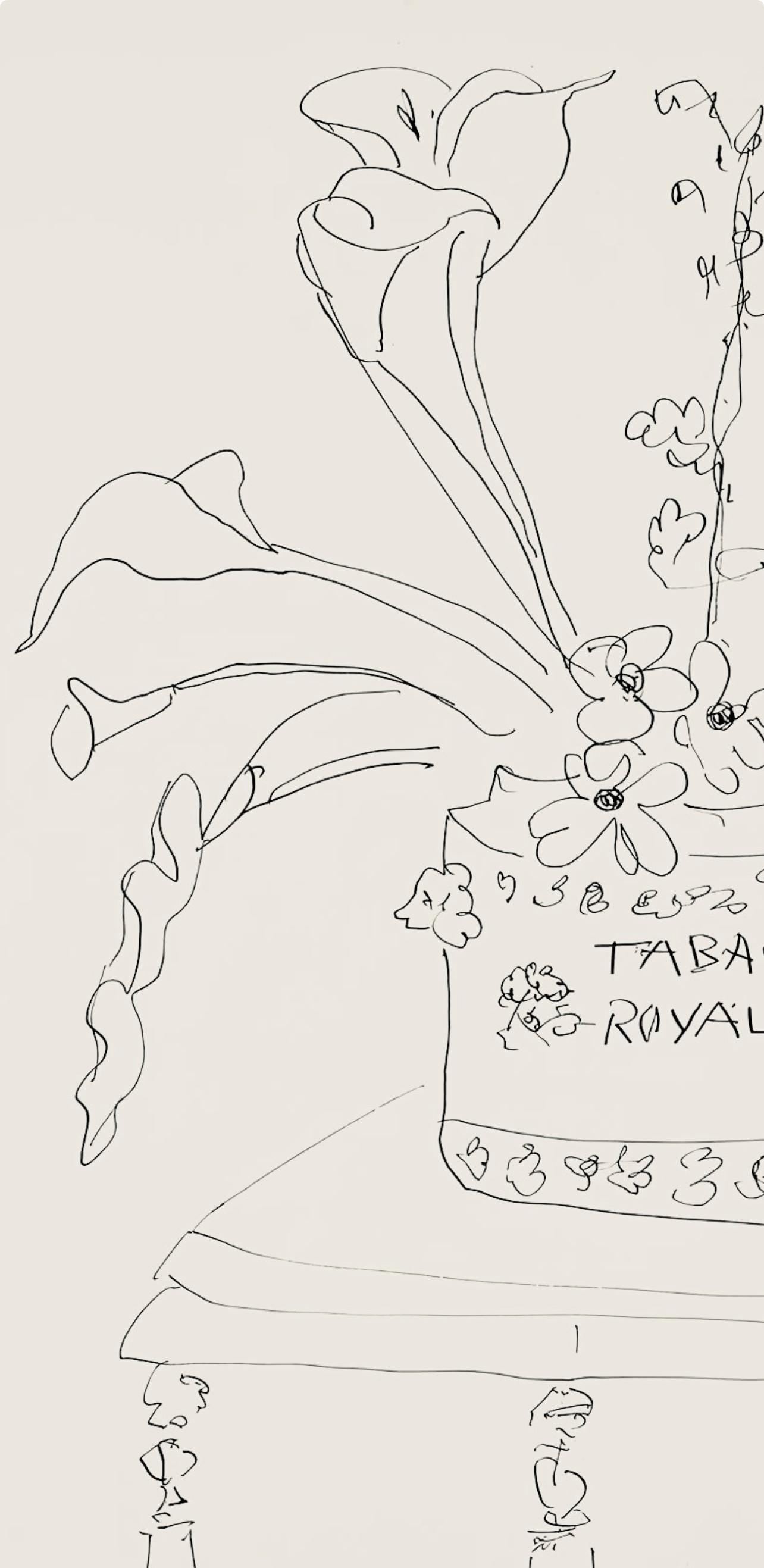 Henri Matisse, Série N Gc'S, var. 2 (Duthuit 9), Henri Matisse, Dessins, Thèmes et variations, Limited Edition Lithograph