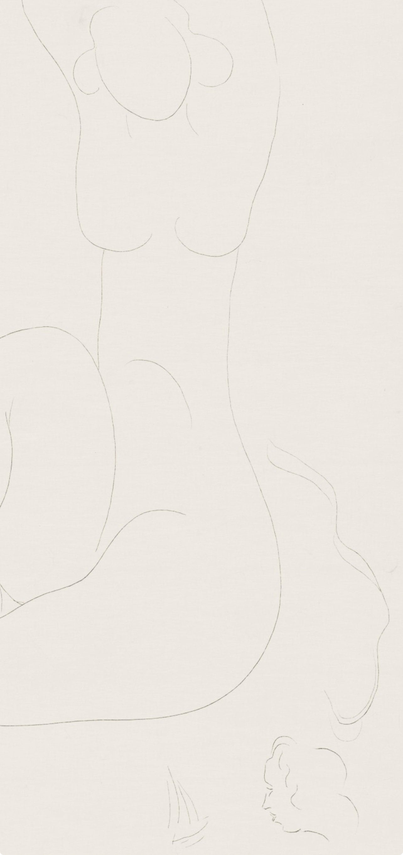 Henri Matisse, Composition, Poésies, Limited Edition Lithograph