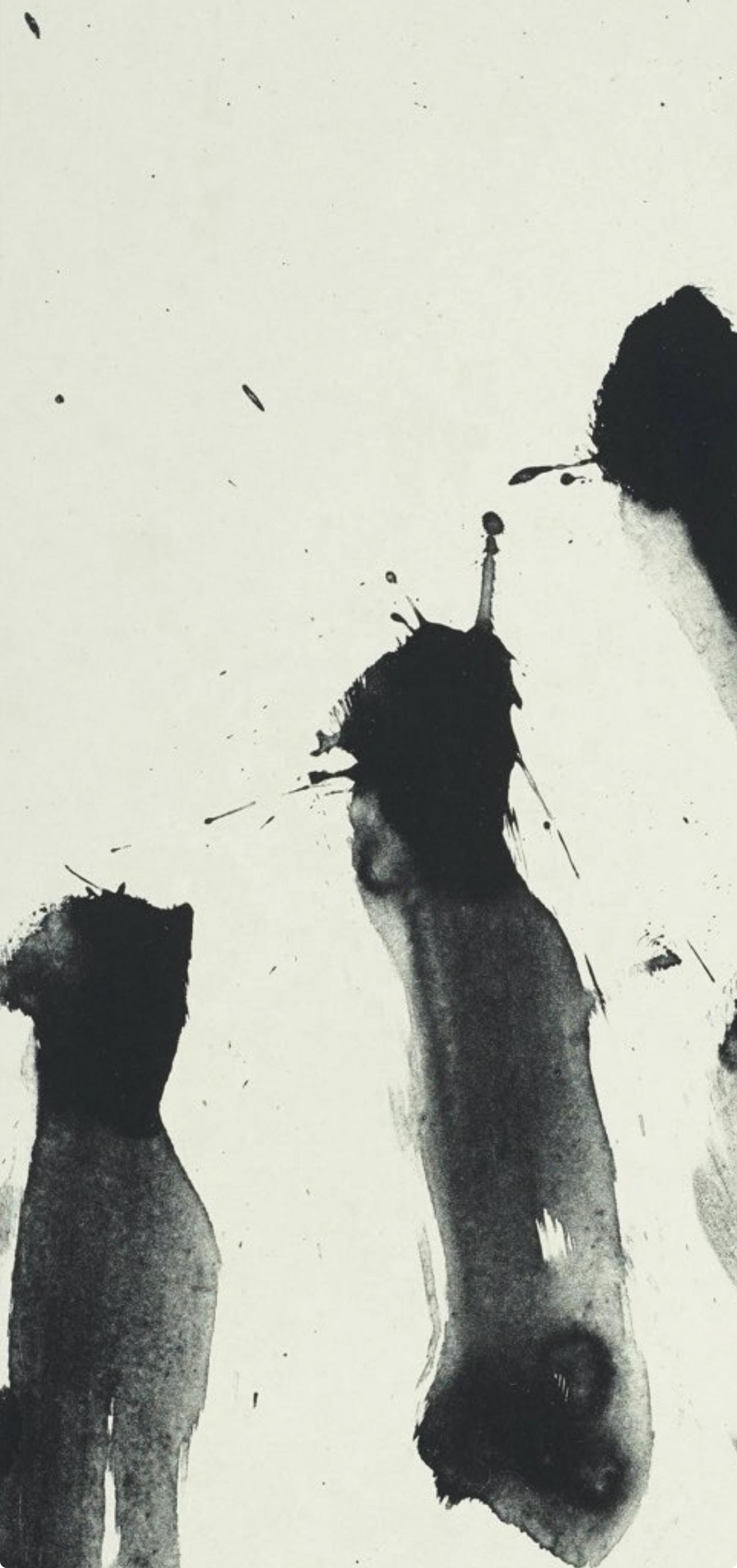 Robert Motherwell, Nocturne IV (Belknap 354-380; Engberg/Banach 415-441), Three Poems, Limited Edition Lithograph