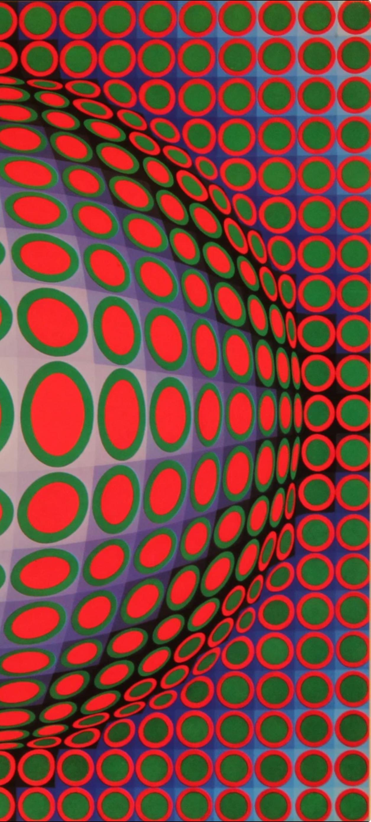 Victor Vasarely, Composition, Vega, Limited Edition Héliogravure