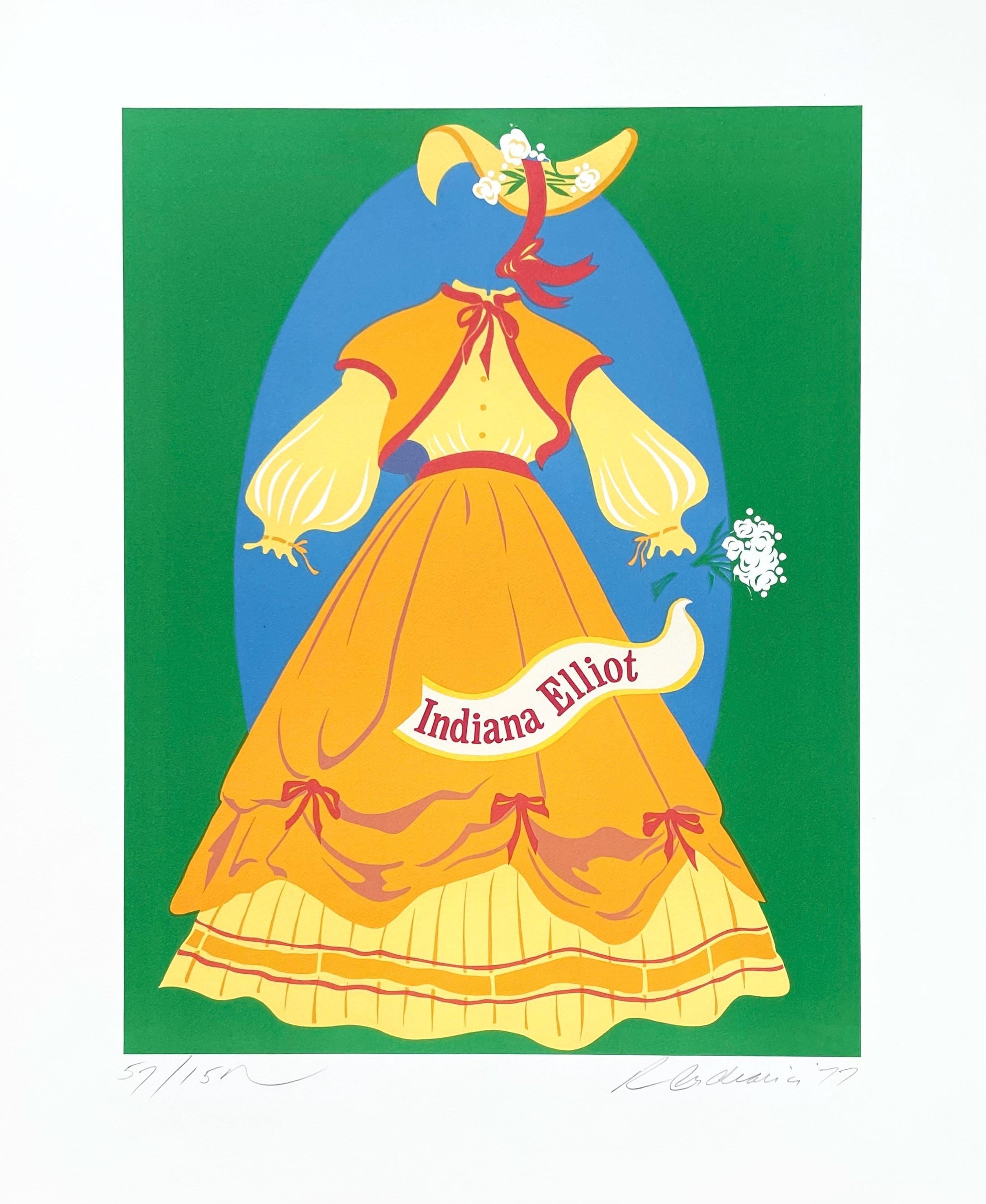 Robert Indiana, Indiana Elliot (Sheehan 96-108), Mother of Us All, Limited Edition Silkscreen