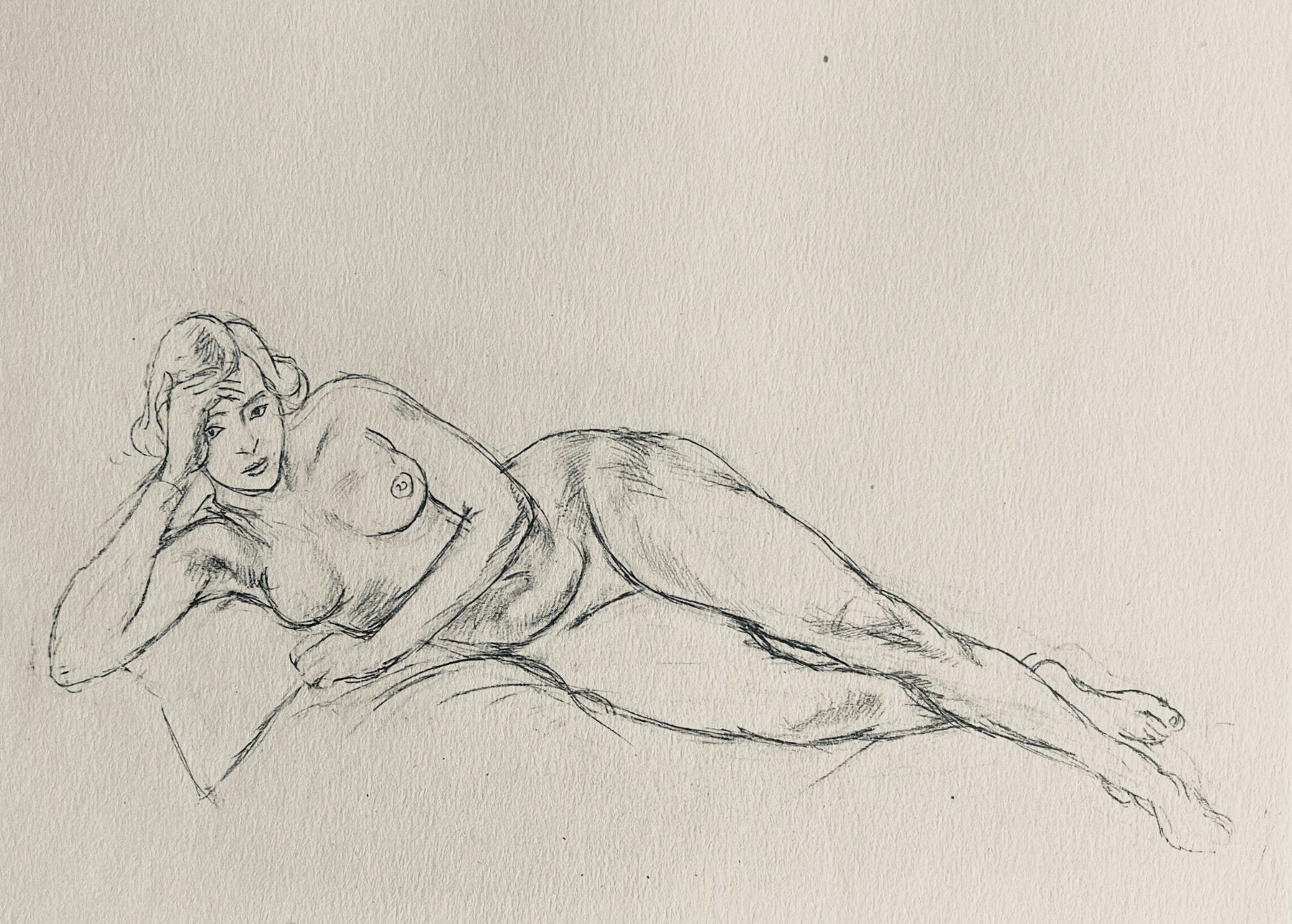 Henri Matisse, Composition (Dutel 3), Dessins de Henri-Matisse, Limited Edition Lithograph