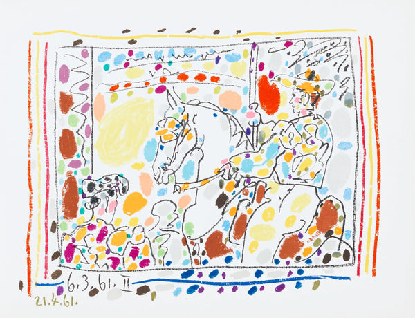 Pablo Picasso, La Pique II (Bloch 1014-47; Cramer 113), A Los Toros Avec Picasso, Limited Edition Lithograph