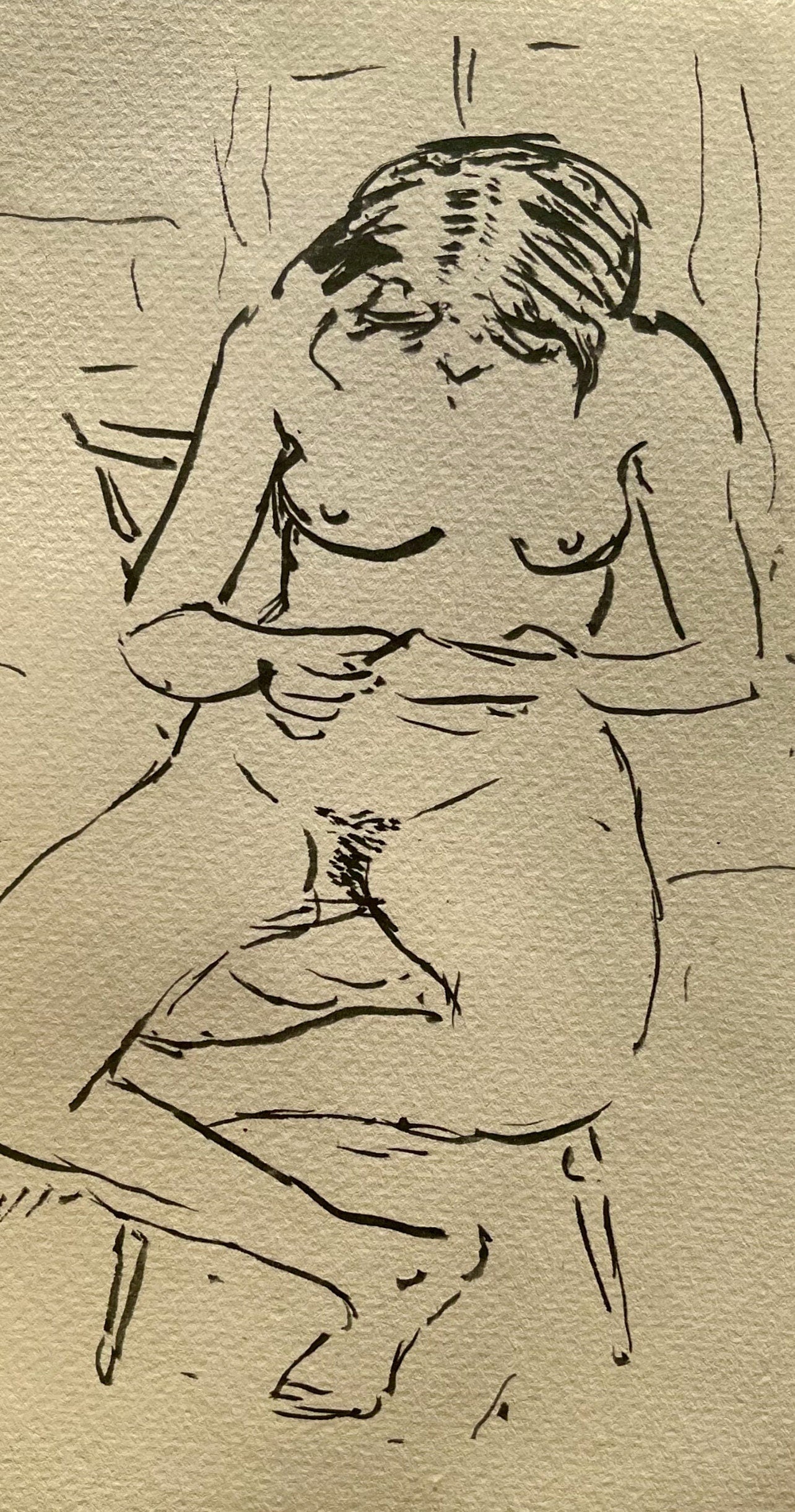Albert Marquet, La couturière, Marquet, Limited Edition Lithograph