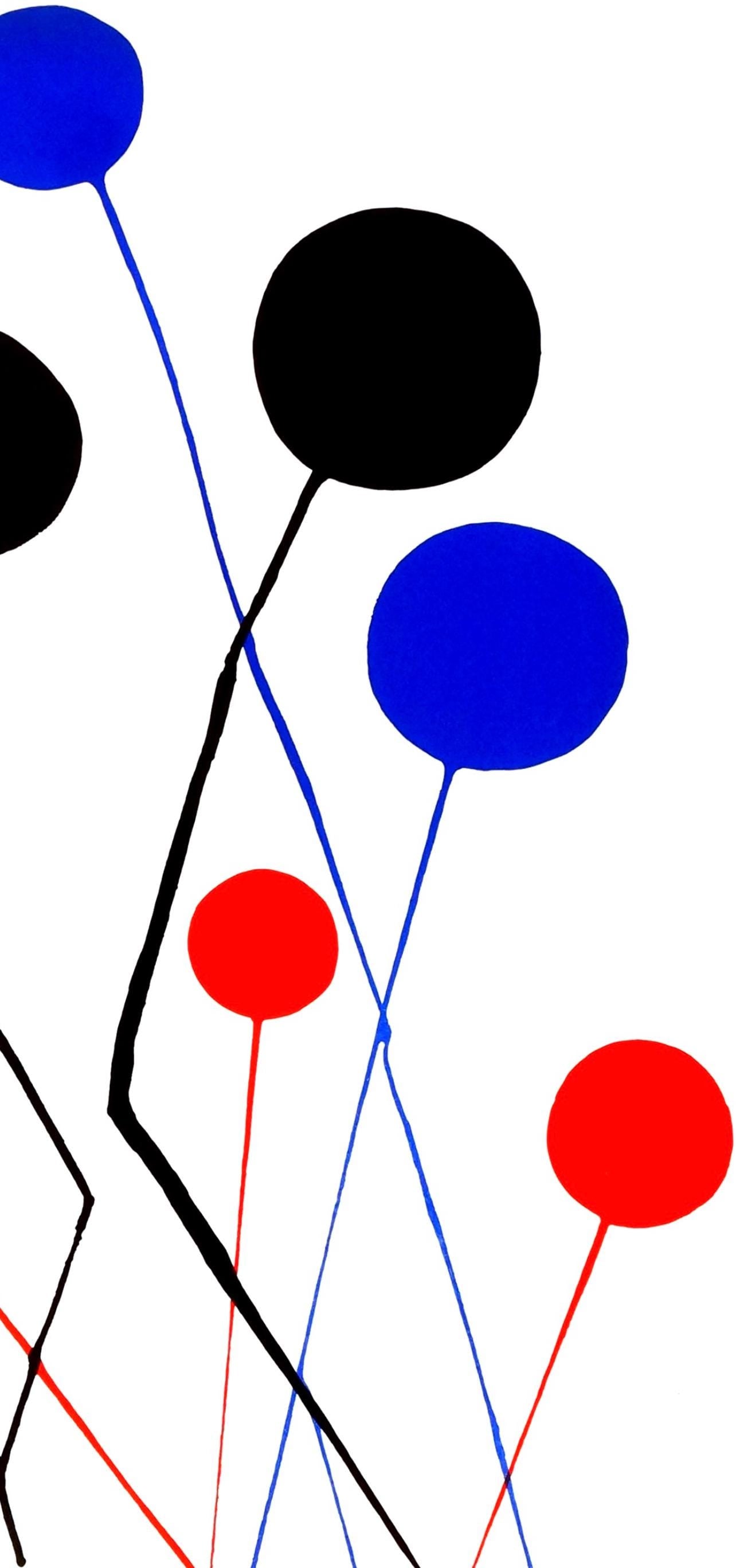 Alexander Calder, The Blue Balloon, Spanish Refugee Aid, Limited Edition Lithograph