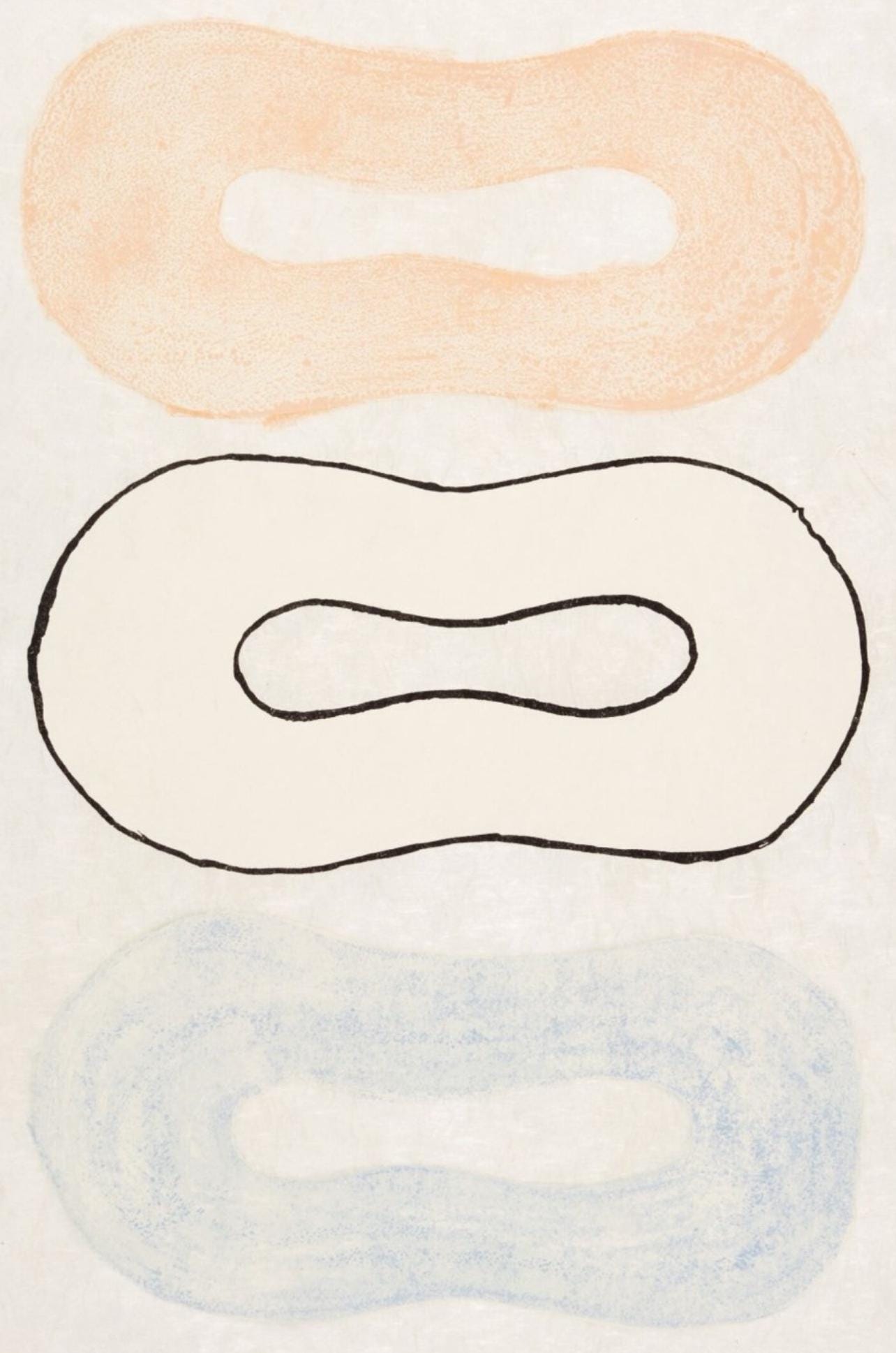 Georges Braque, Composition (Vallier 143), La Liberté des Mers, Limited Edition Lithograph
