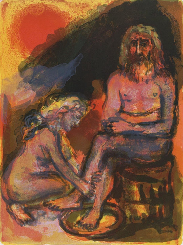 Walter Spitzer, Composition, L'Odyssée, Limited Edition Lithograph