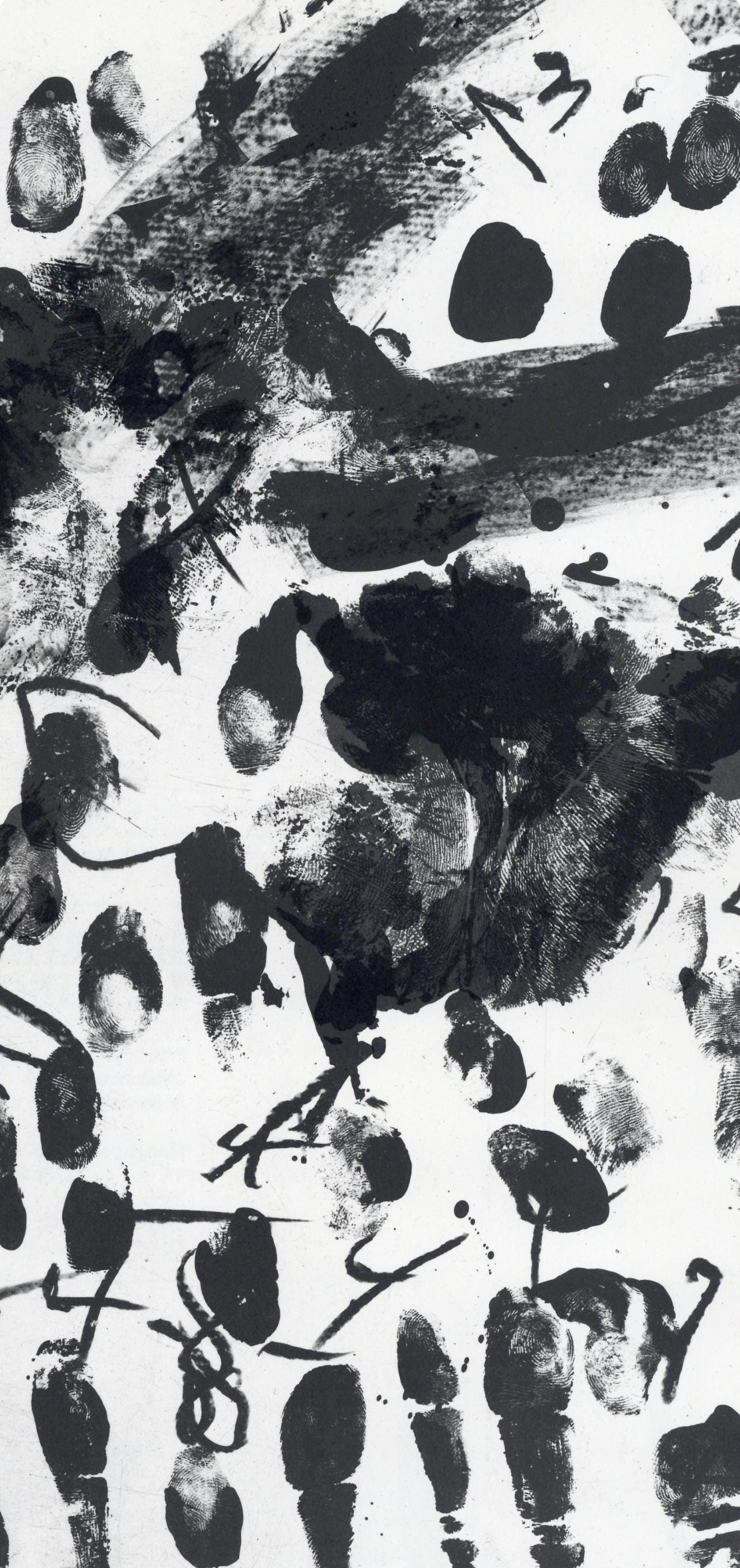 Antoni Tàpies, Composition, Derrière le miroir, Limited Edition Lithograph