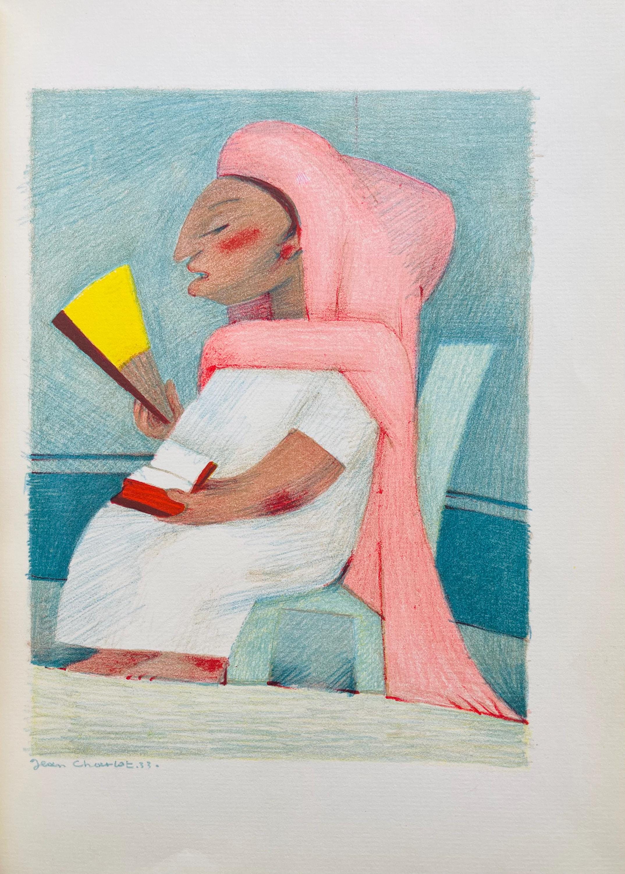 Jean Charlot, Composition, Limited Edition Lithograph