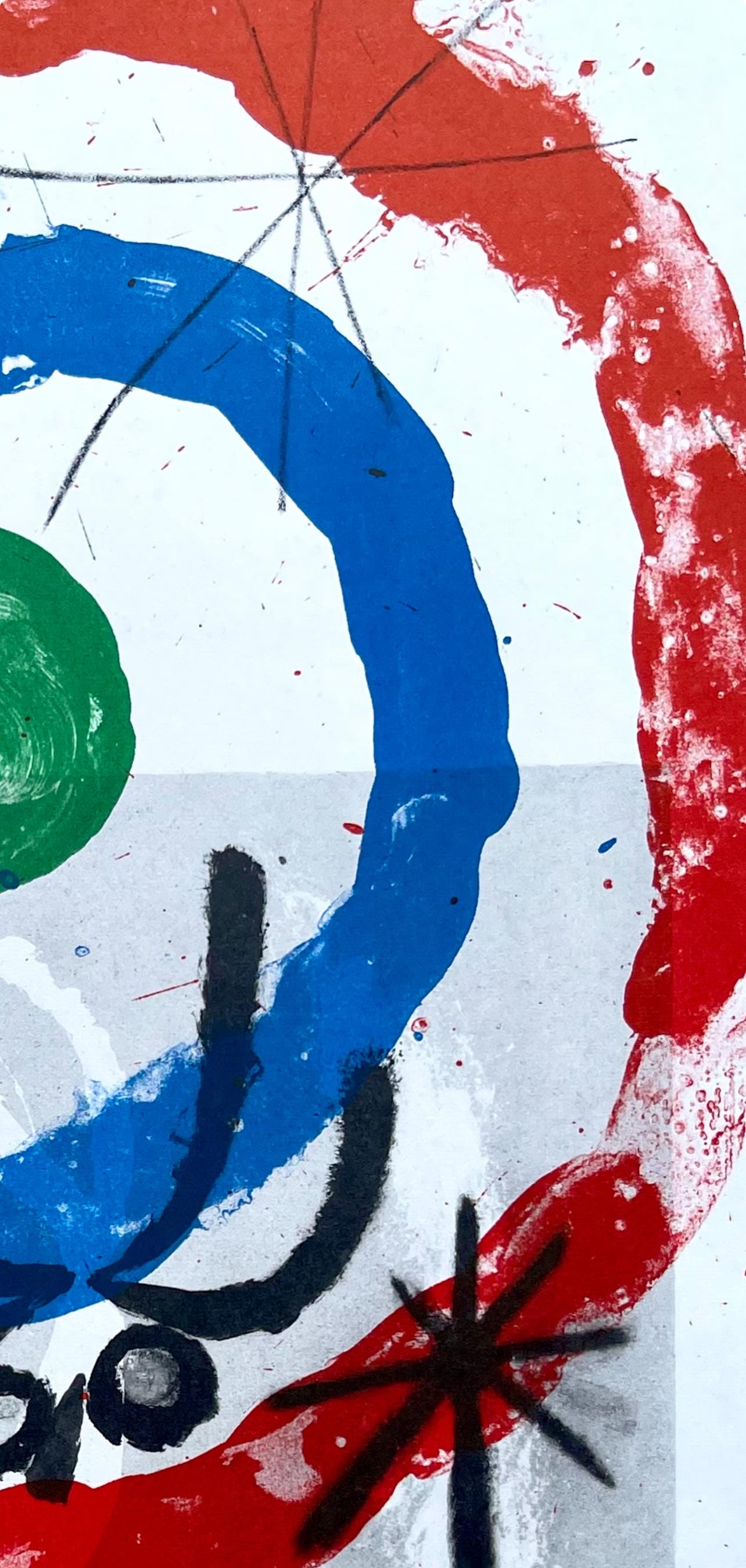 Joan Miró, Composition (Cramer 102; Mourlot 428-449), Derrière le miroir, Limited Edition Lithograph