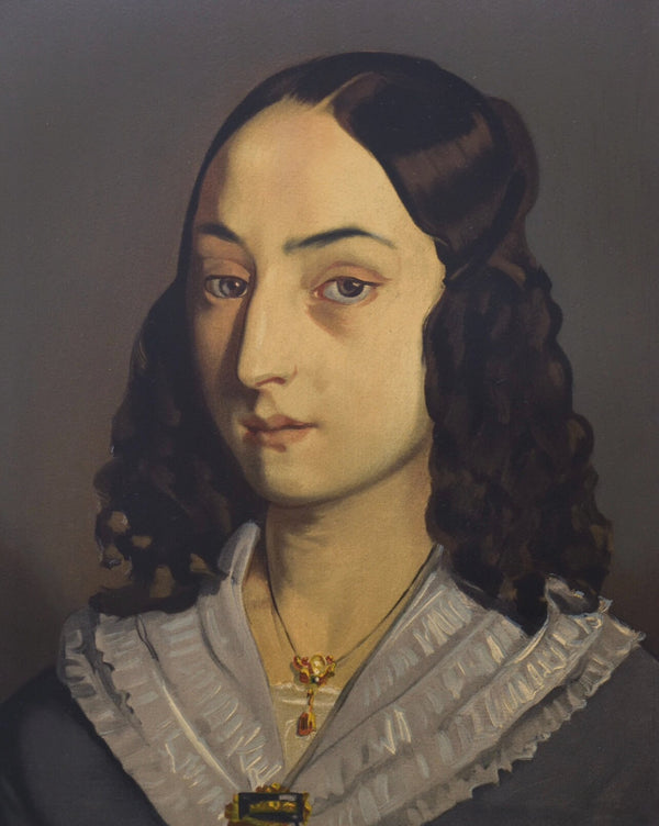 Jean-François Millet, Jeune Femme en Buste, Les Réalistes Lyriques, Collection Pierre Lévy, Limited Edition Lithograph